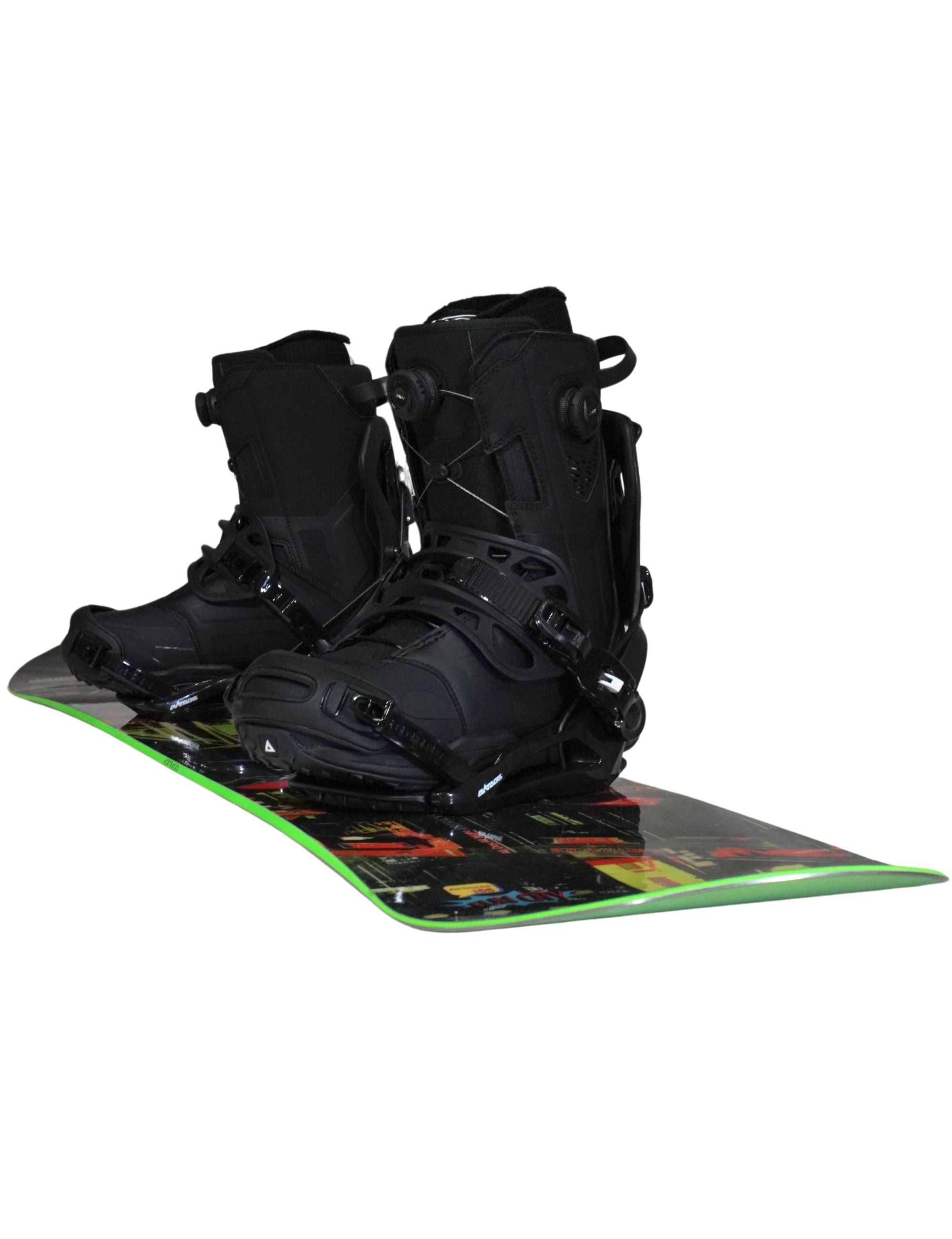 Planche de Snowboard Fun City Carbon Hybrid Rocker Bundle