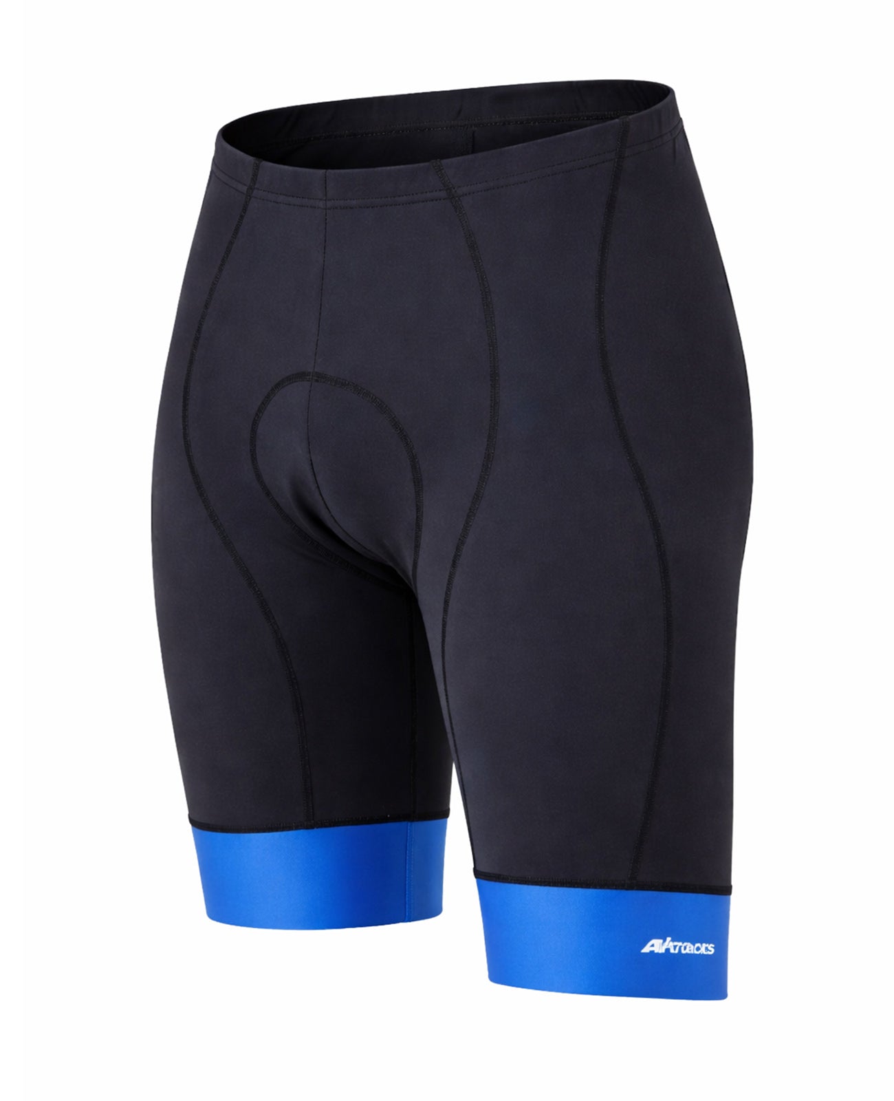 Men's bicycle pants Short Comfort Line Black Blue