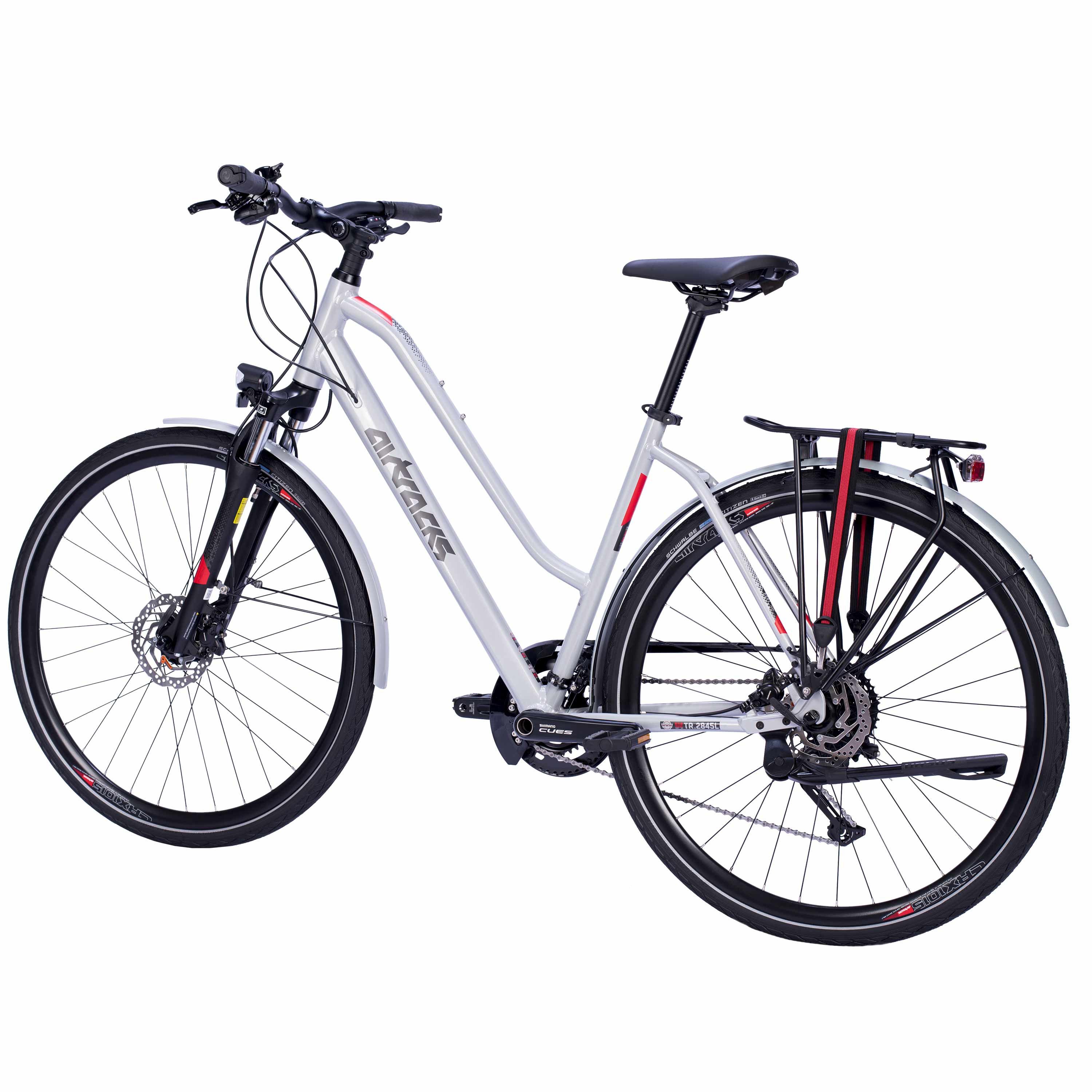 28" Bicicletta trekking donna TR.2845L 2 x 9 velocità SHIMANO CUES RD-U3020-9
