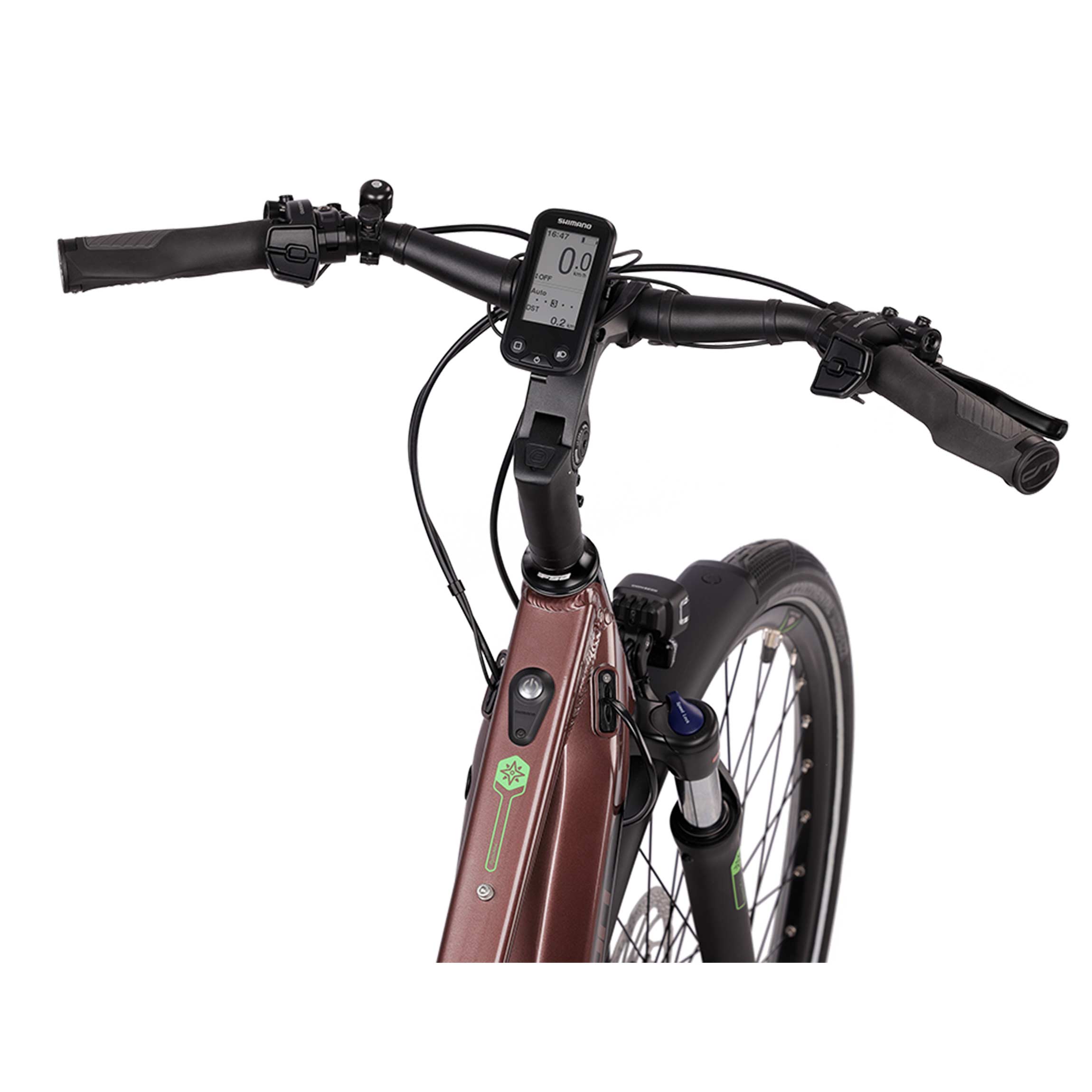 Bicicleta E-Bike de 28 pulgadas para mujer CITY e-TOURING 11.7 Bicicleta de ciudad SHIMANO STEPS E 6100 504 Wh 5 x VELOCIDAD SHIMANO NEXUS INTER 5