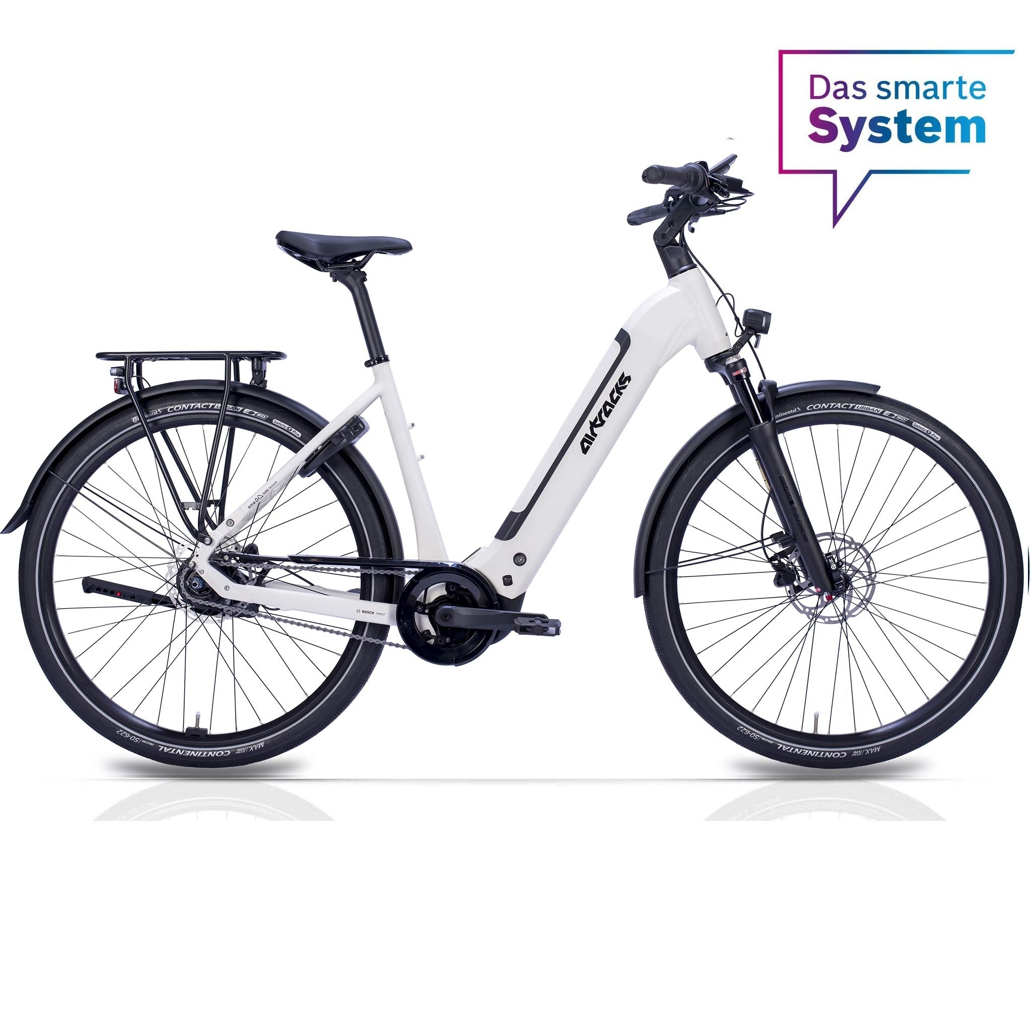 28" dames e-bike stadsfiets LS Wave TERRA CT2 BOSCH Performance Line Smart System Powertube 600 Wh 8-versnellingen SHIMANO NEXUS terugtraprem