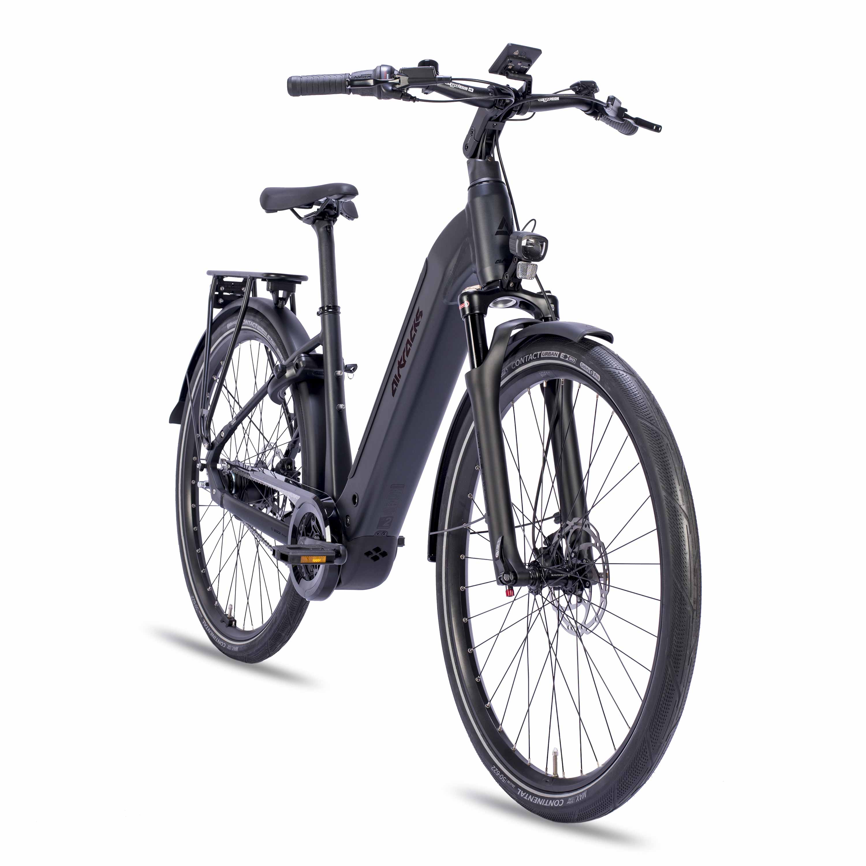 28"E-bike da donna city bicicletta LS Wave TERRA CT2 Bosch Performance Line Smart System PowerTube 600 Wh Shimano Nexus 8 velocità freno a contropedale