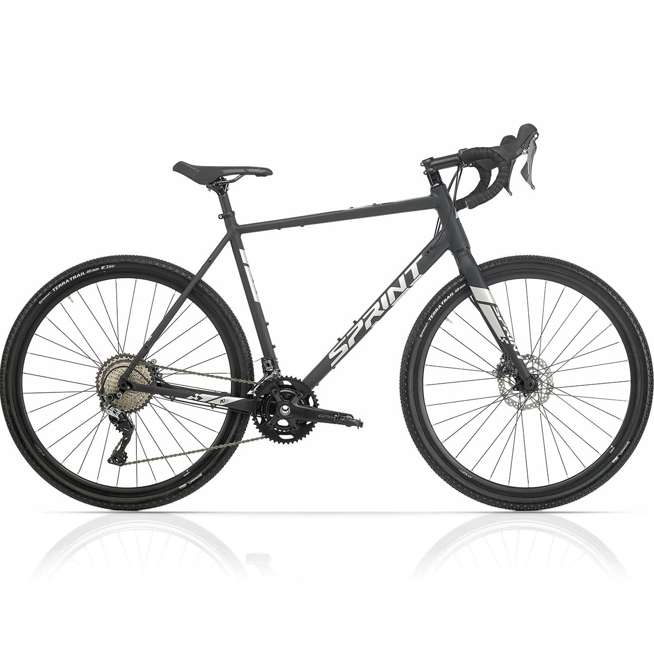 28" Men's Gravel Bike WHISPER TEAM GRX Bicycle 2 x 11 Speed SHIMANO GRX RD-RX812
