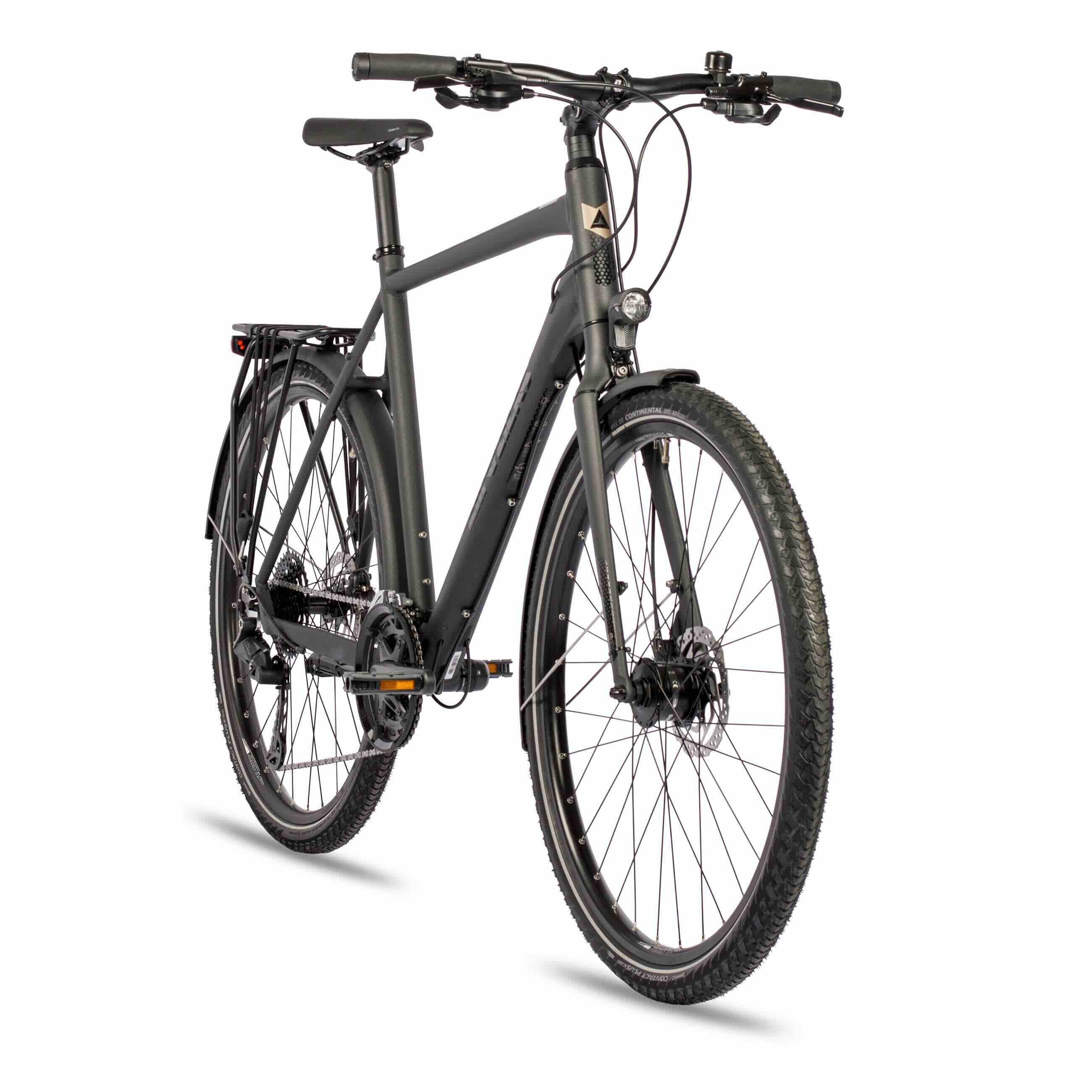 28" Bici da trekking XXL da uomo TR.2880-C Bici da trekking 2 x 10 velocità SHIMANO CUES RD-U6020-10 SHADOW