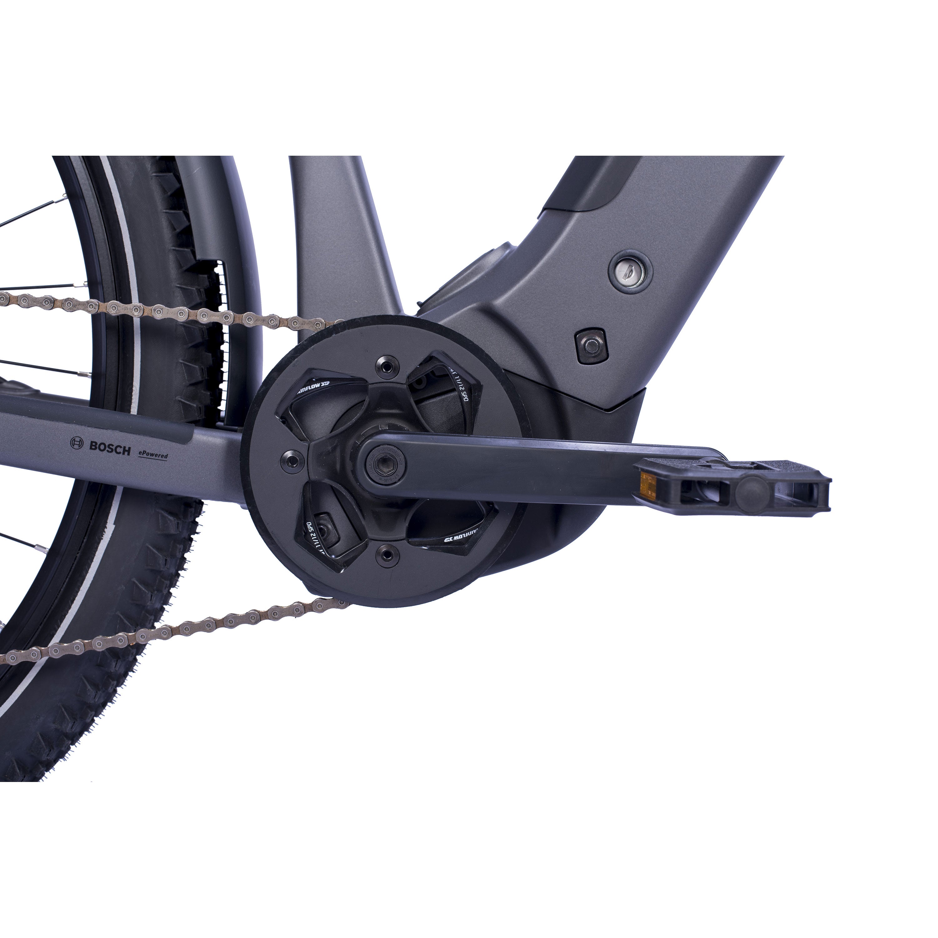 27,5" E-SUV MTB da donna WAVE LS TERRA CX2 BOSCH PERFORMANCE LINE PX Smart System POWERTUBE 600 Wh 12 velocità SRAM SX Eagle – Nero