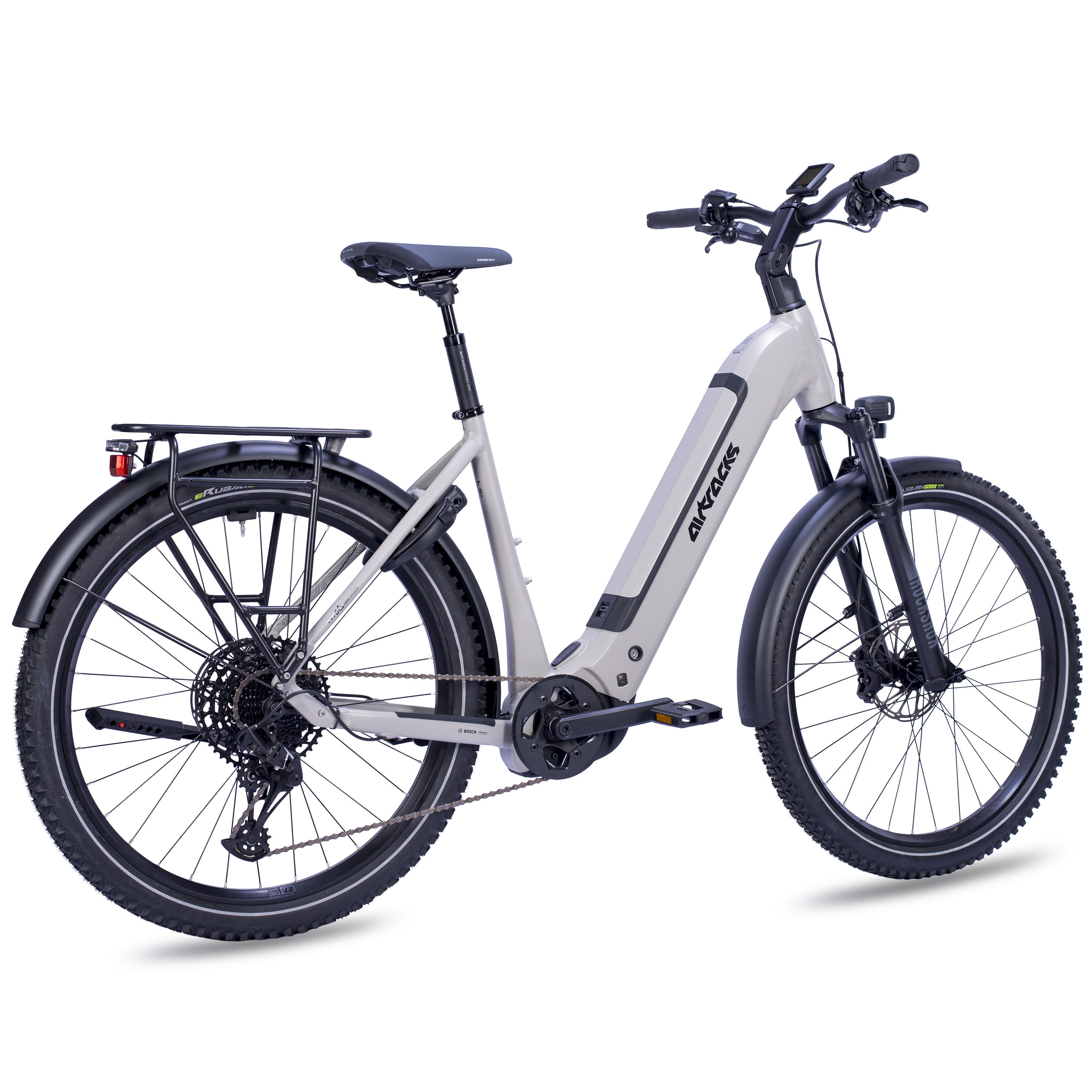 27,5" E-SUV MTB da donna WAVE LS TERRA CX2 BOSCH PERFORMANCE LINE PX Smart System POWERTUBE 600 Wh 12 velocità SRAM SX Eagle – Nero
