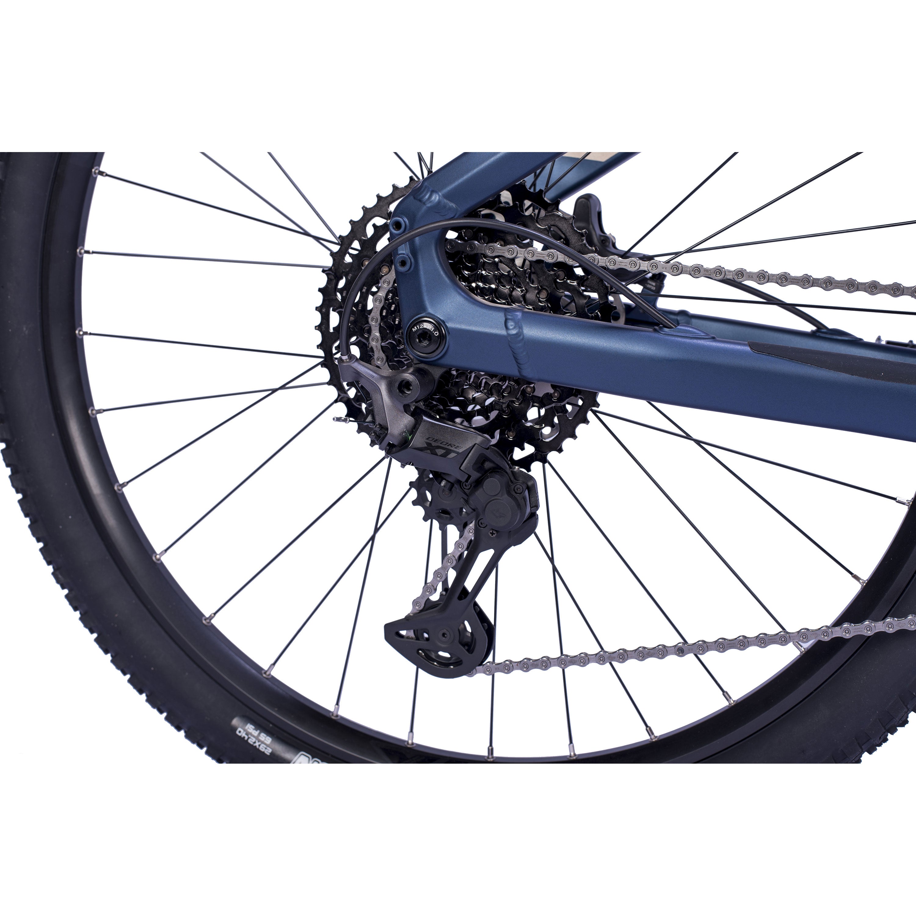 29" VTT électrique homme STREAMER CX11 BOSCH PERFORMANCE LINE CX (GEN 5) Smart System POWERTUBE 600 Wh 11 vitesses SHIMANO XT RD-M8310 Bleu