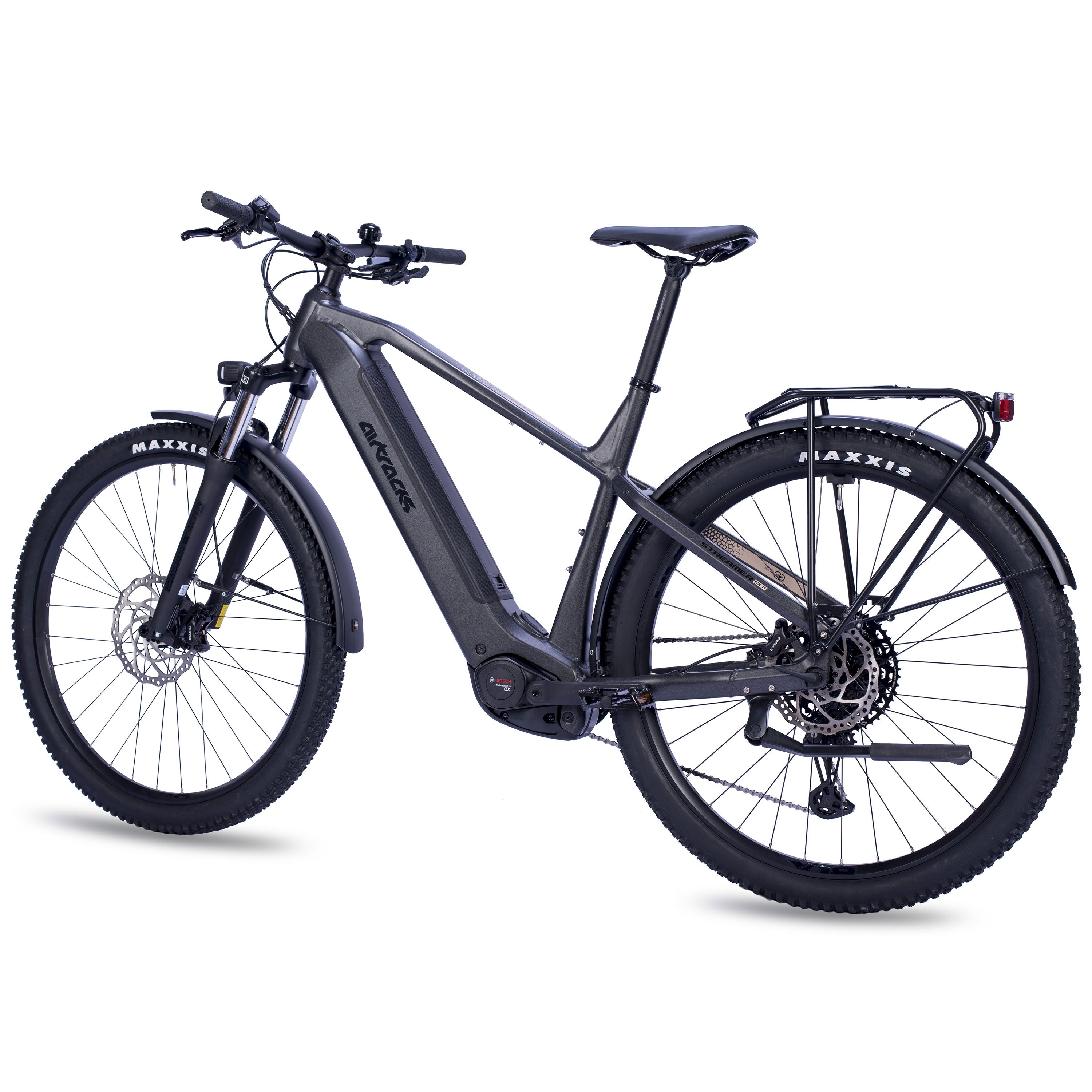 29" E-SUV VTT électrique homme STREAMER CX11 BOSCH PERFORMANCE LINE CX (GEN 5) Smart System POWERTUBE 600 Wh 11 vitesses SHIMANO XT RD-M8130 SGS