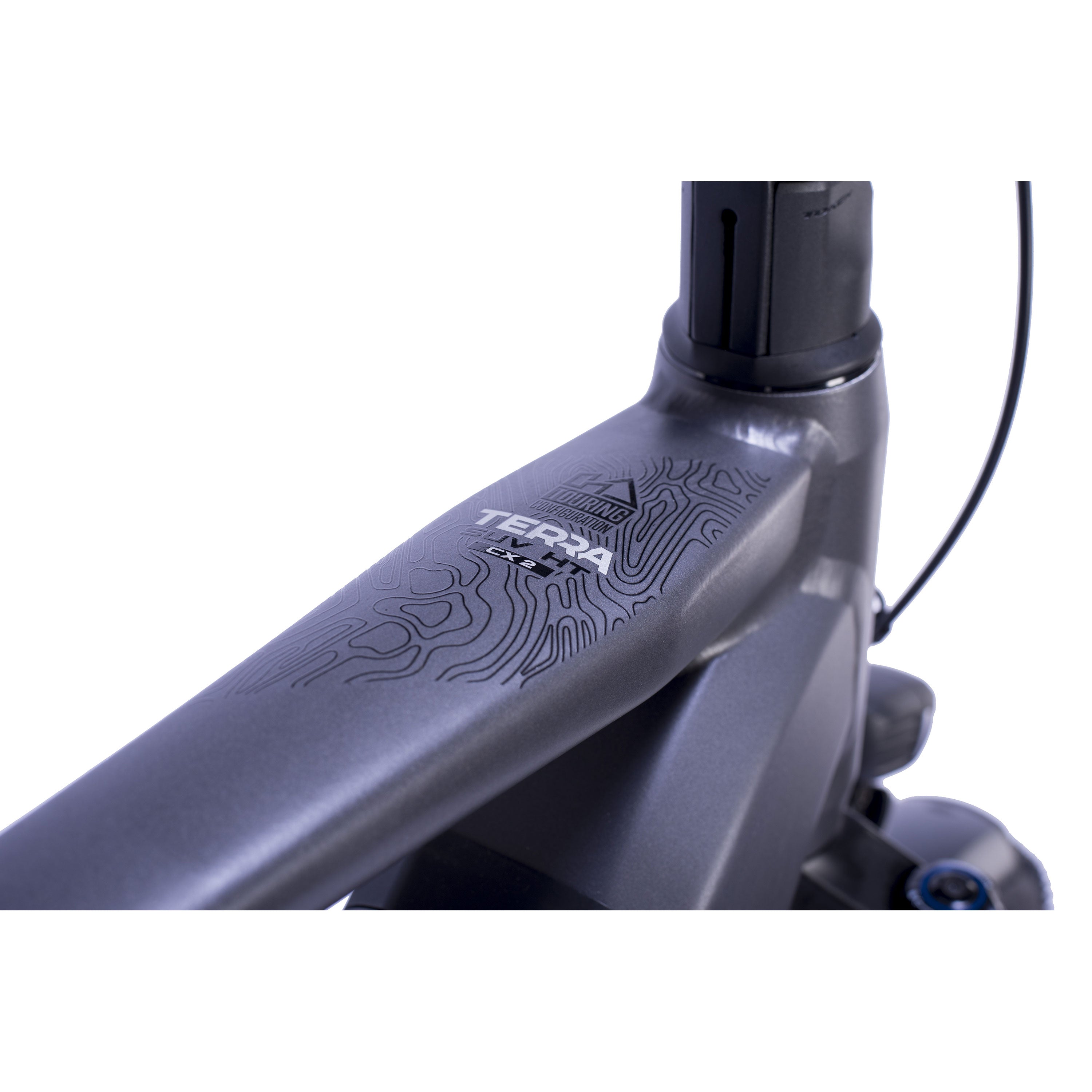 27.5" Men's E-SUV MTB TERRA CX2 BOSCH PERFORMANCE LINE PX Smart System POWERTUBE 600 Wh 12-Speed SRAM SX EAGLE - Black