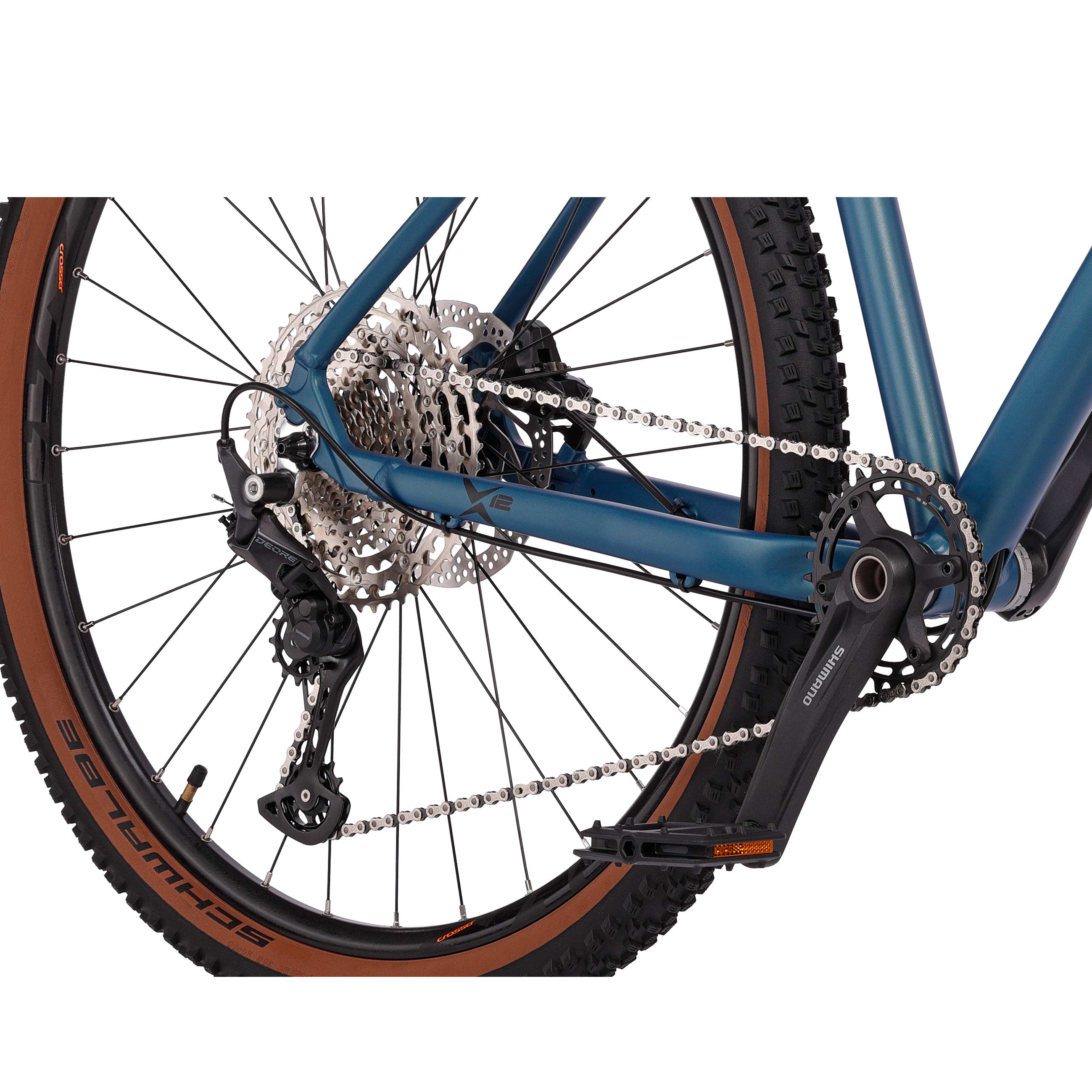 29" Herren MTB Mountainbike XTREME 1 x 12 Gang Shimano Deore RD-M6100 SGS