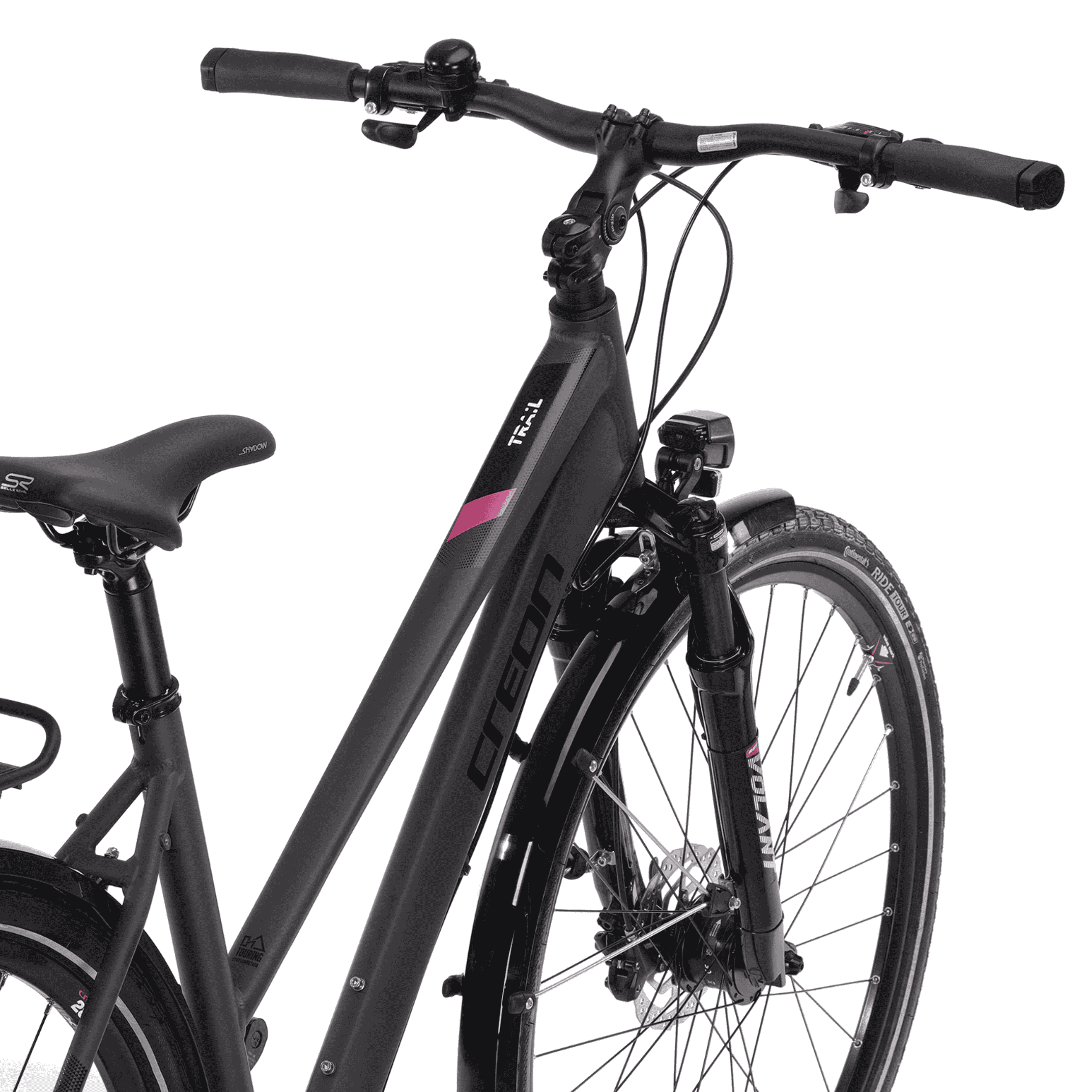 28 pouces Femmes Trekking Bicycle 4.0 Lady Trekkingrad 24 x Gang Shimano Acera RD-M360 SGSL