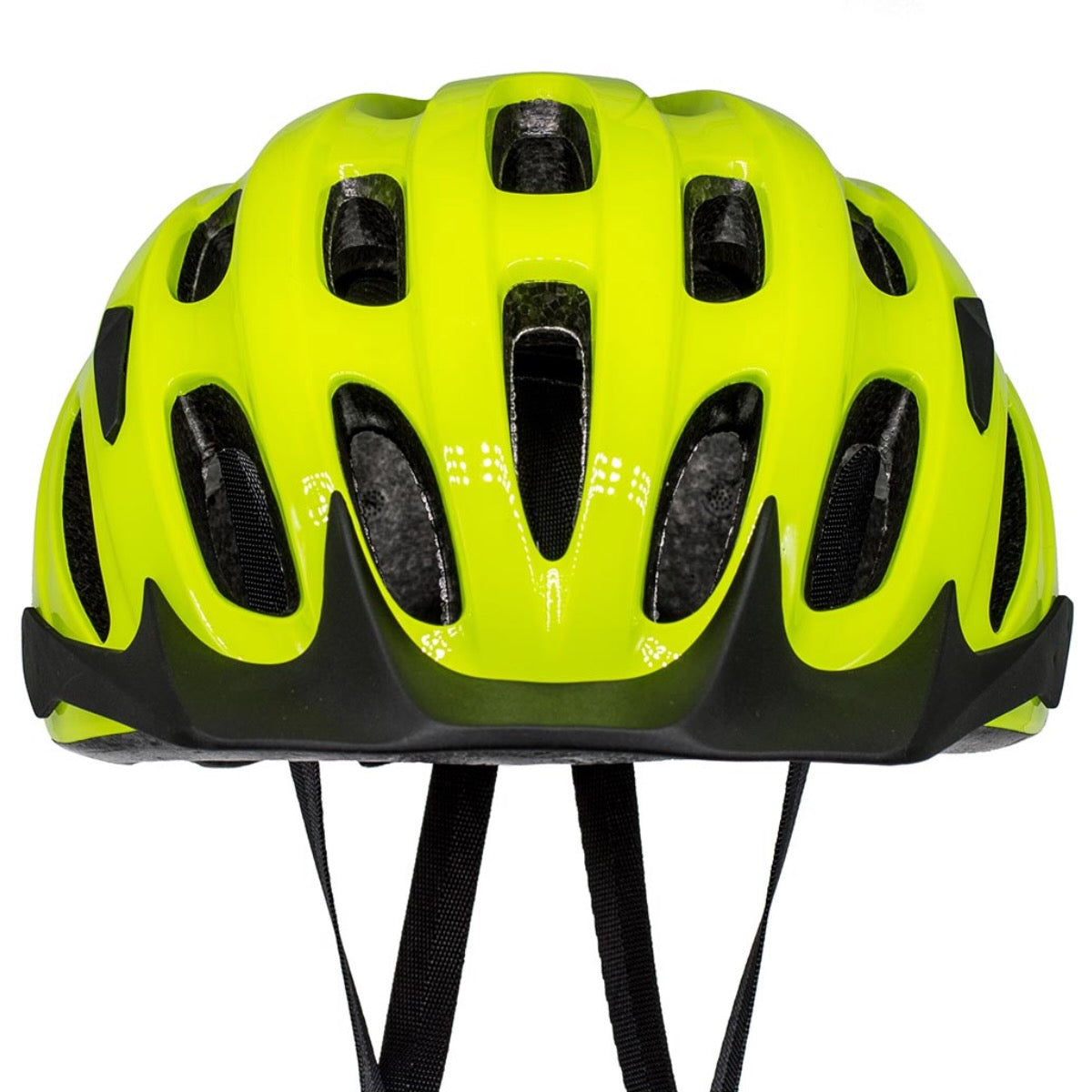Fietshelmster k -60 groen neon - mannen en vrouwen