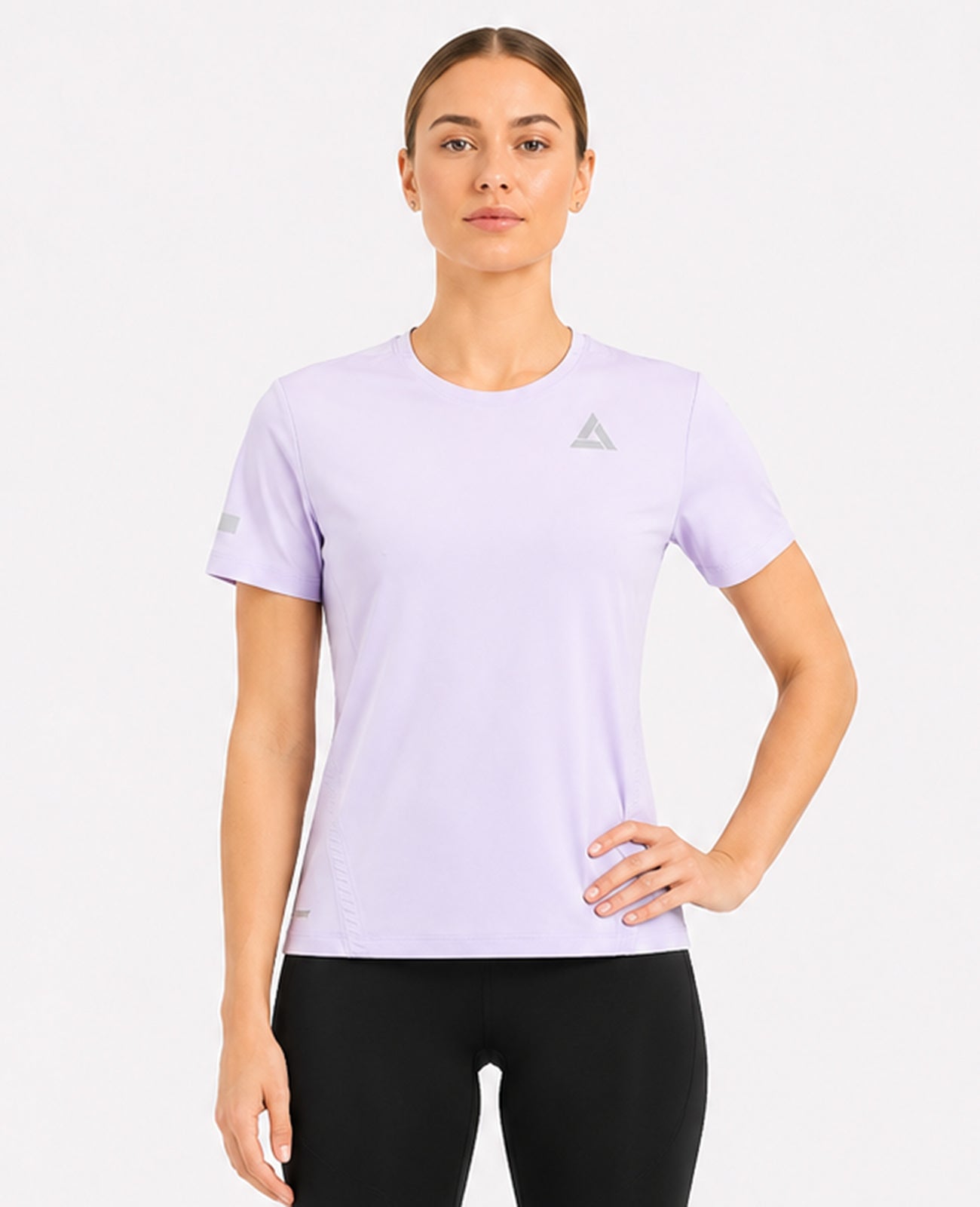 Maglia da corsa funzionale donna manica corta Pro Line Aster