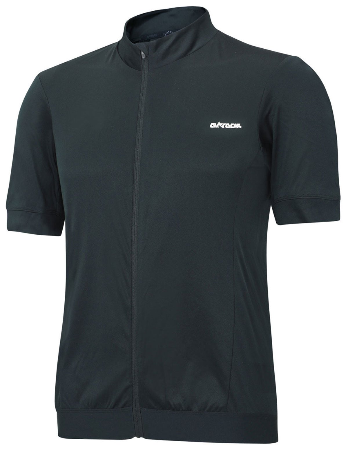 Herren Fahrradtrikot Kurzarm Radtrikot Air Tech II Schwarz