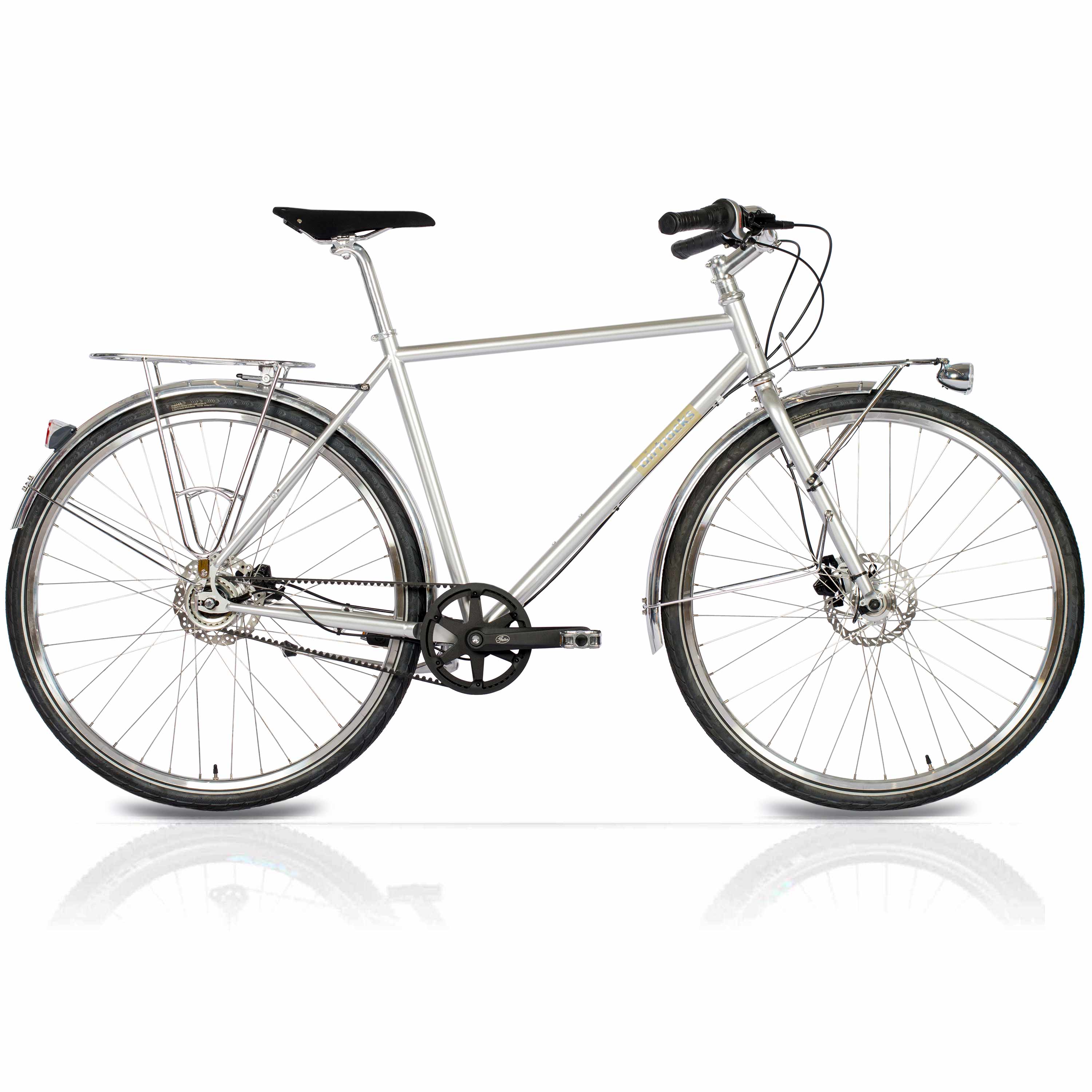 28" Bicicleta urbana hombre STREET CrMo GATES Carbon Drive Shimano Nexus 7 velocidades