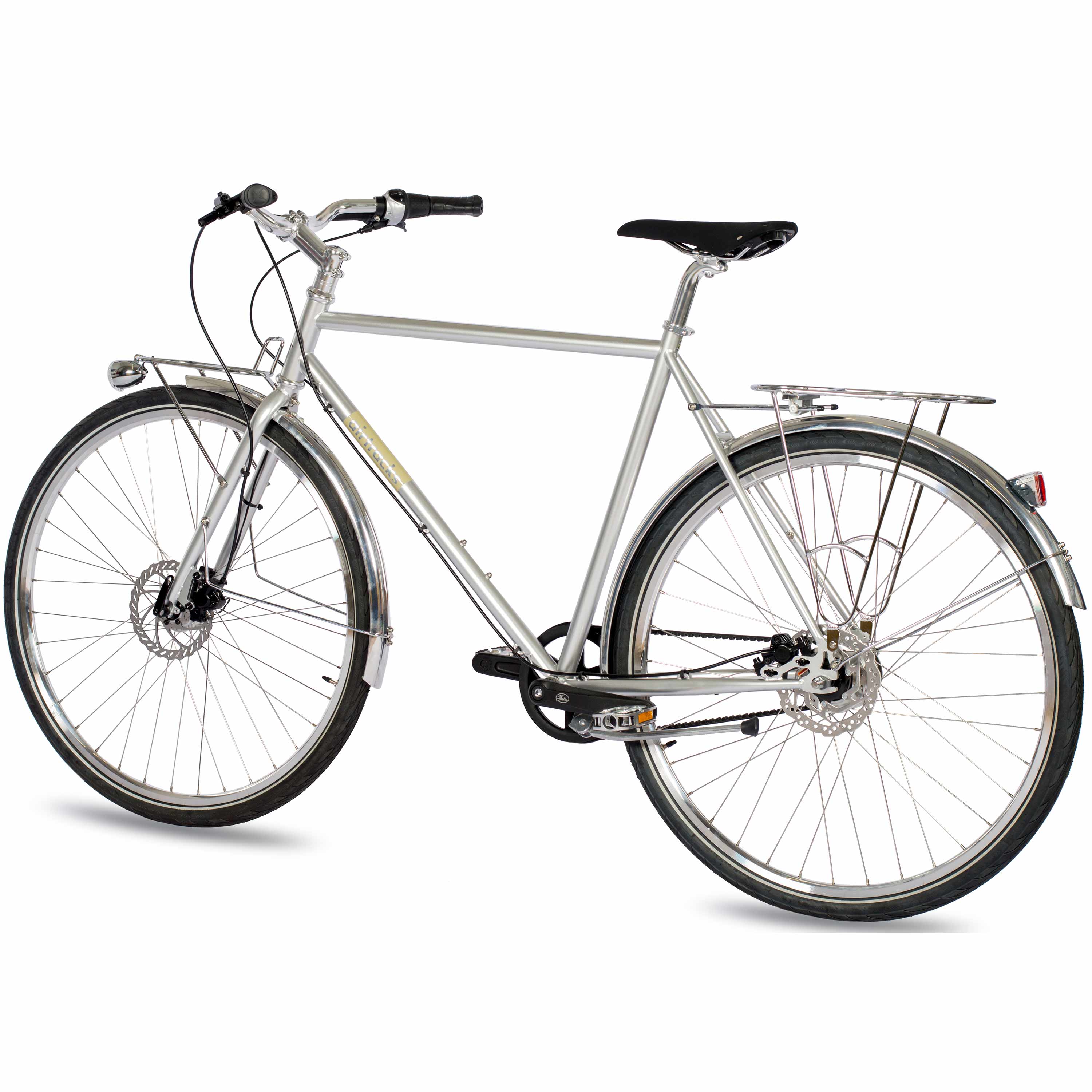 28" Bicicleta urbana hombre STREET CrMo GATES Carbon Drive Shimano Nexus 7 velocidades