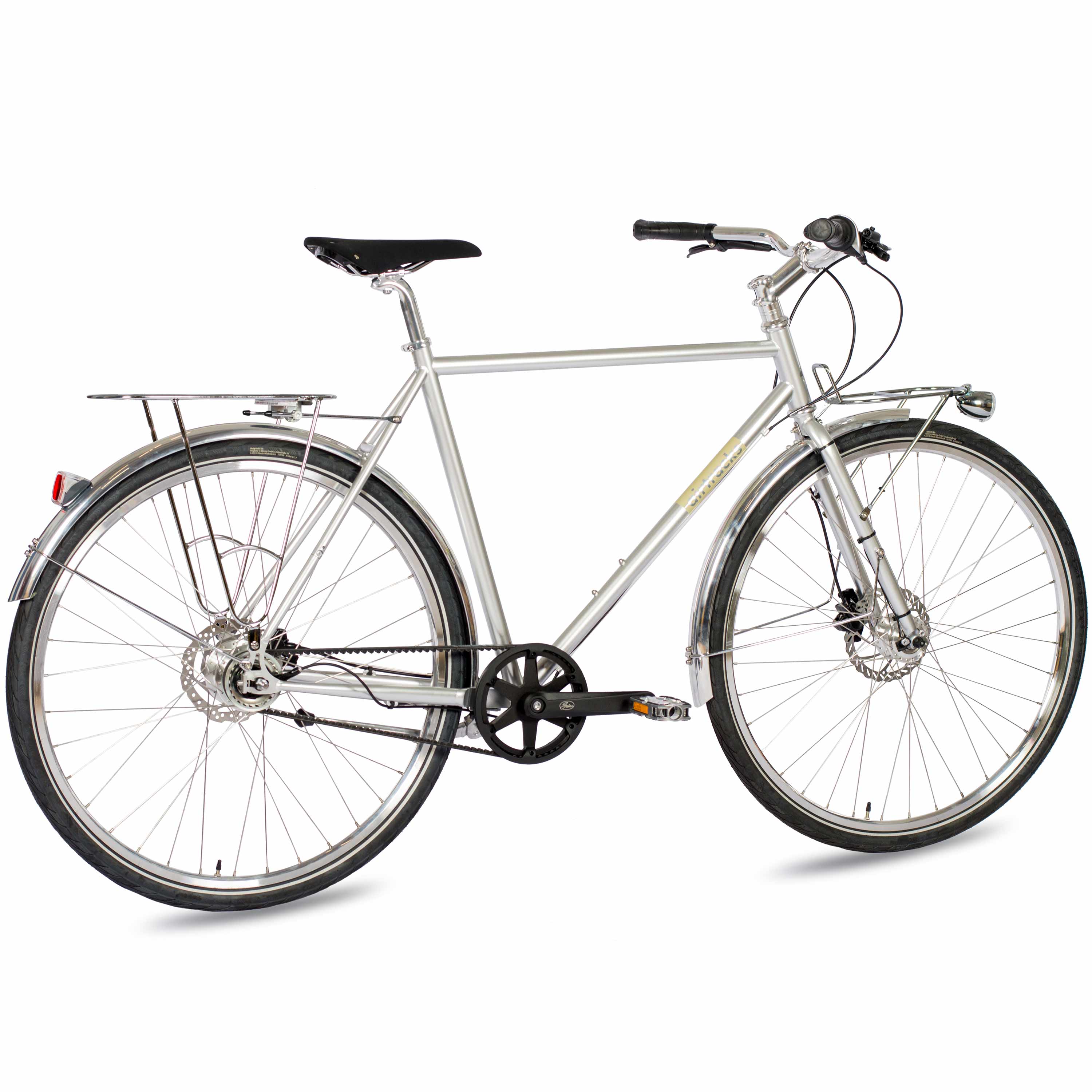 28" Bicicleta urbana hombre STREET CrMo GATES Carbon Drive Shimano Nexus 7 velocidades