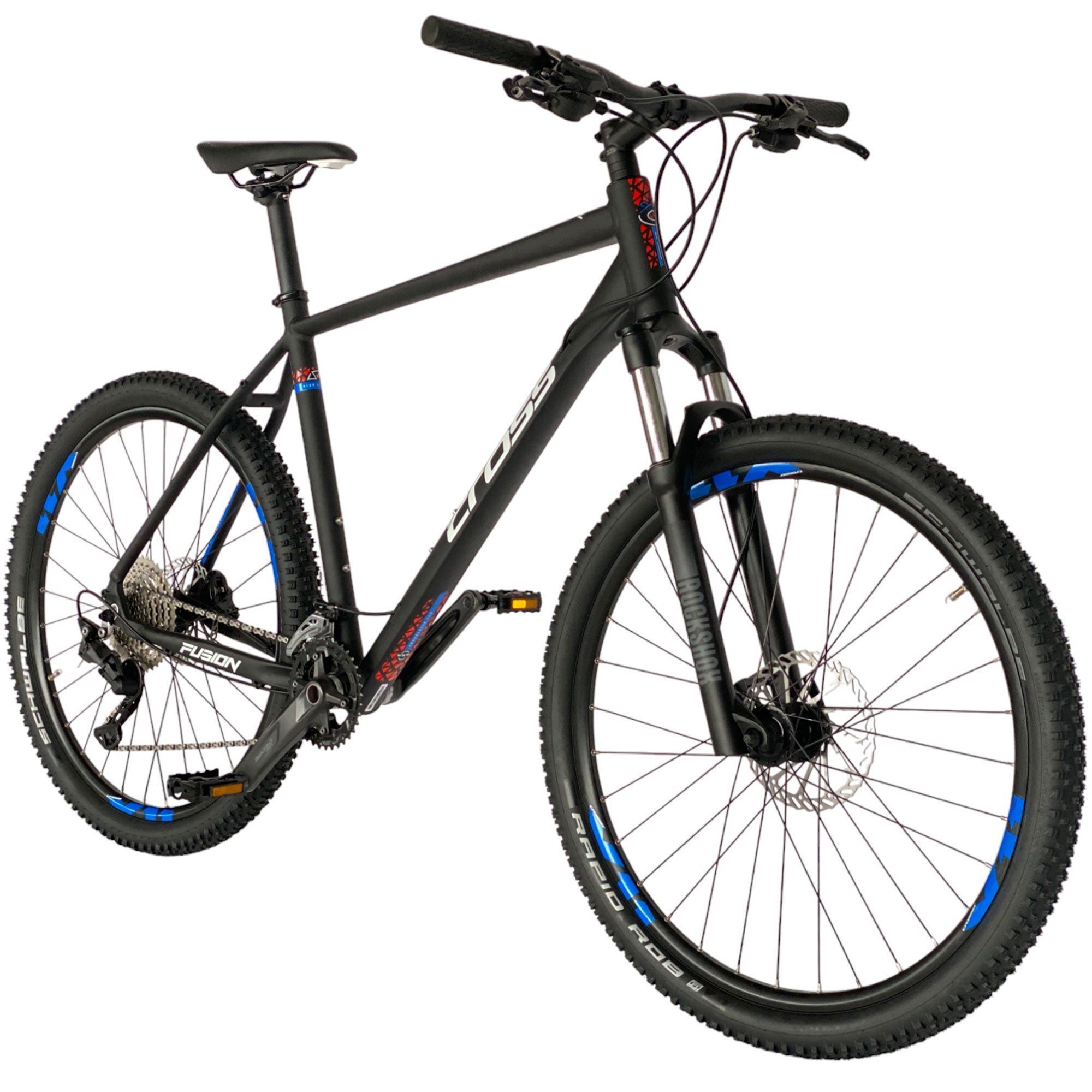 27.5" Men’s MTB Mountain Bike FUSION X Shimano 1×12speed Deore RD-M6100 SGS RockShox Judy 100 mm