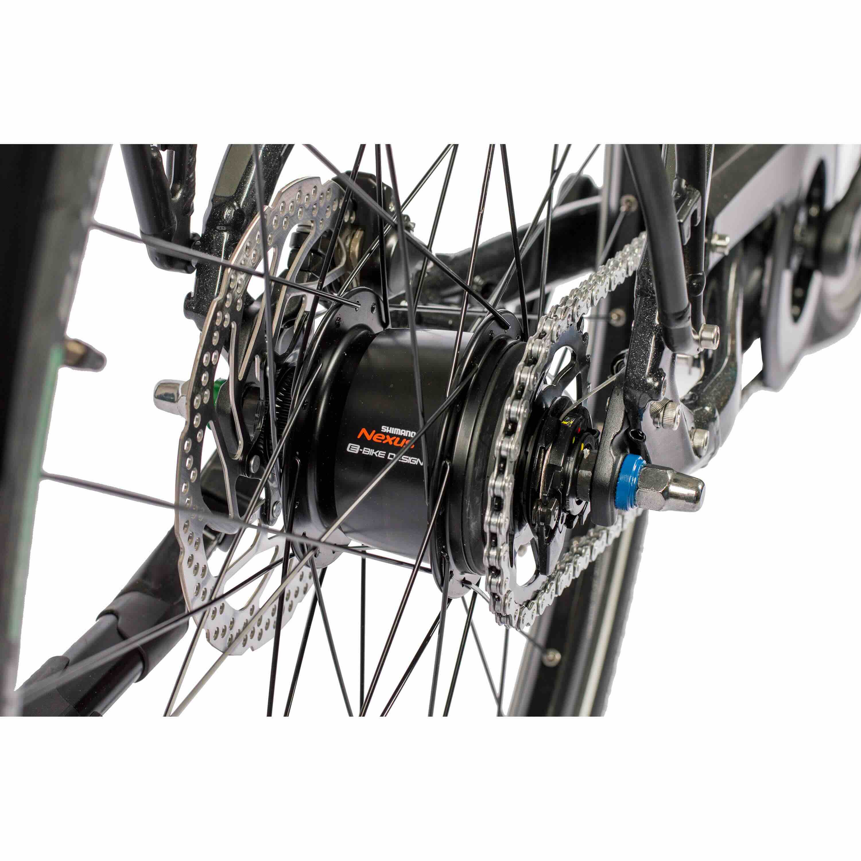 28" HEREN E-BIKE STADSFIEZ NOVA CITY BOSCH PERFORMANCE LINE 625 WH 5 SPEED SHIMANO NEXUS INTER