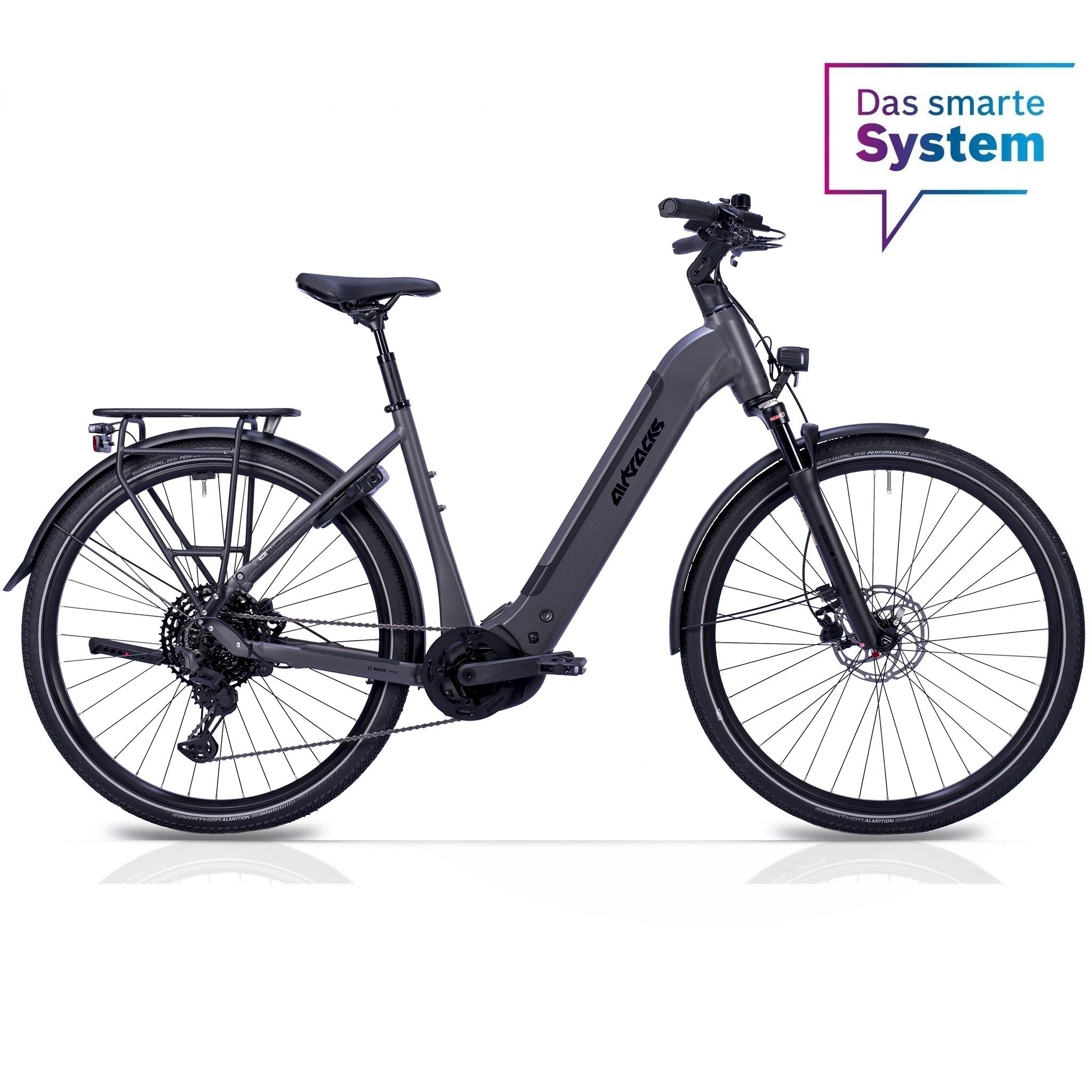 28" Vélo électrique trekking femme LS Wave TERRA TR1 BOSCH Performance Line PX Smart System POWERTUBE 800 Wh 11-vitesses SHIMANO XT RD-M8130 SGS