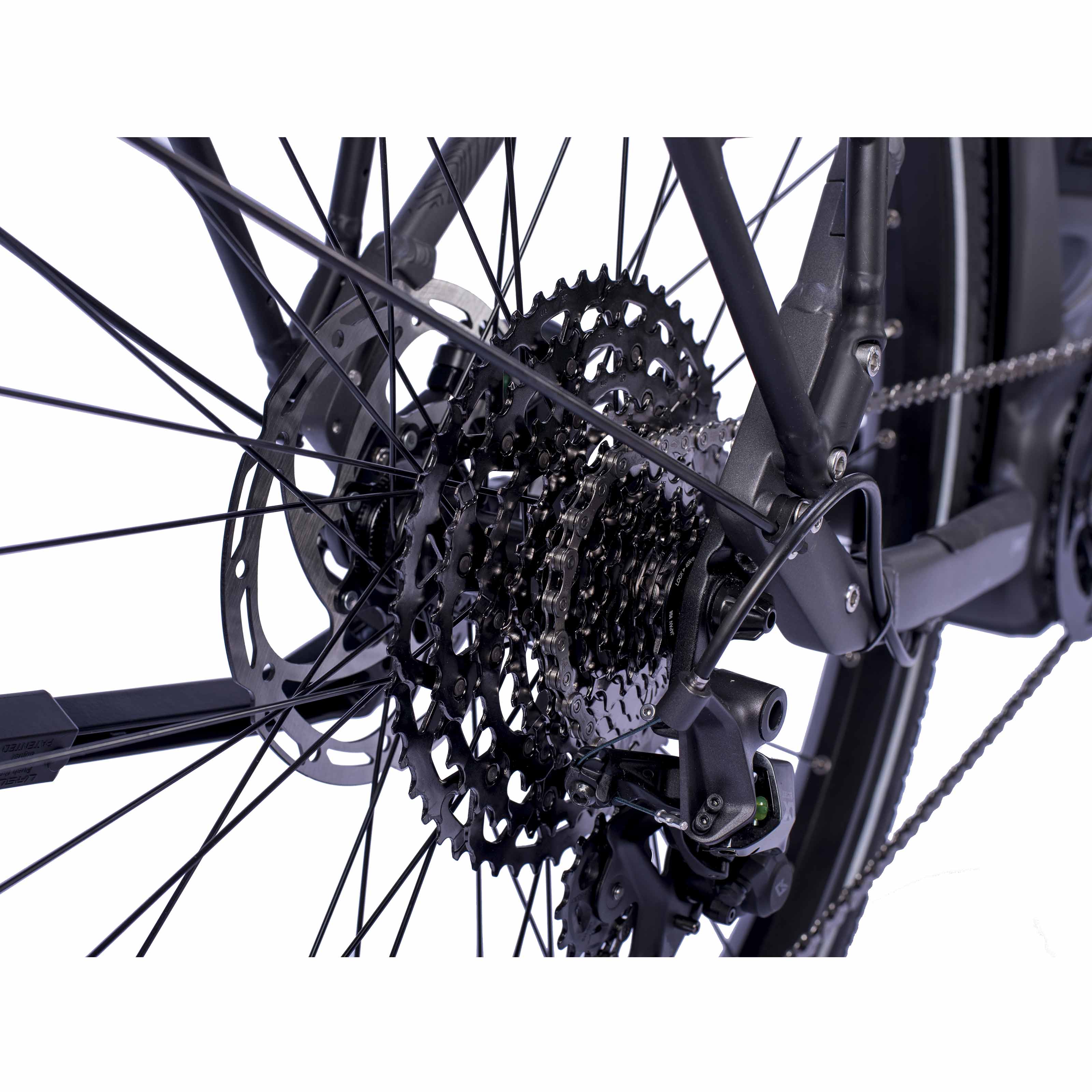 28" Men's E-Bike Trekking Bicycle TERRA TR1 BOSCH Performance Line PX Smart System POWERTUBE 800 Wh 11-speed SHIMANO XT RD-M8130 SGS Black