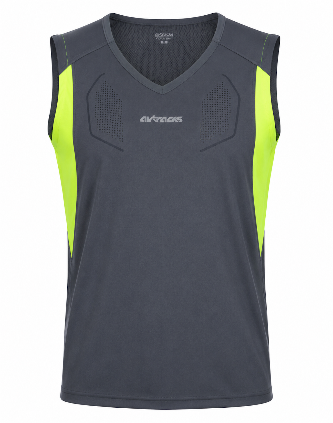 CHAMPLE CHIRT SEUX SOB TOP par ligne Gray-Neon