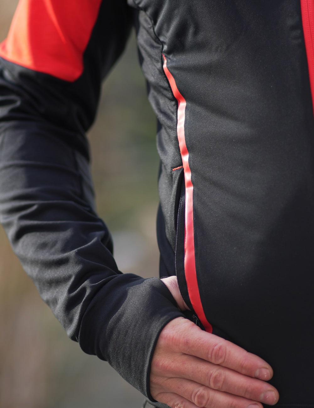 Camisa de invierno para hombres Thermo por línea + pantalones de carrera por línea