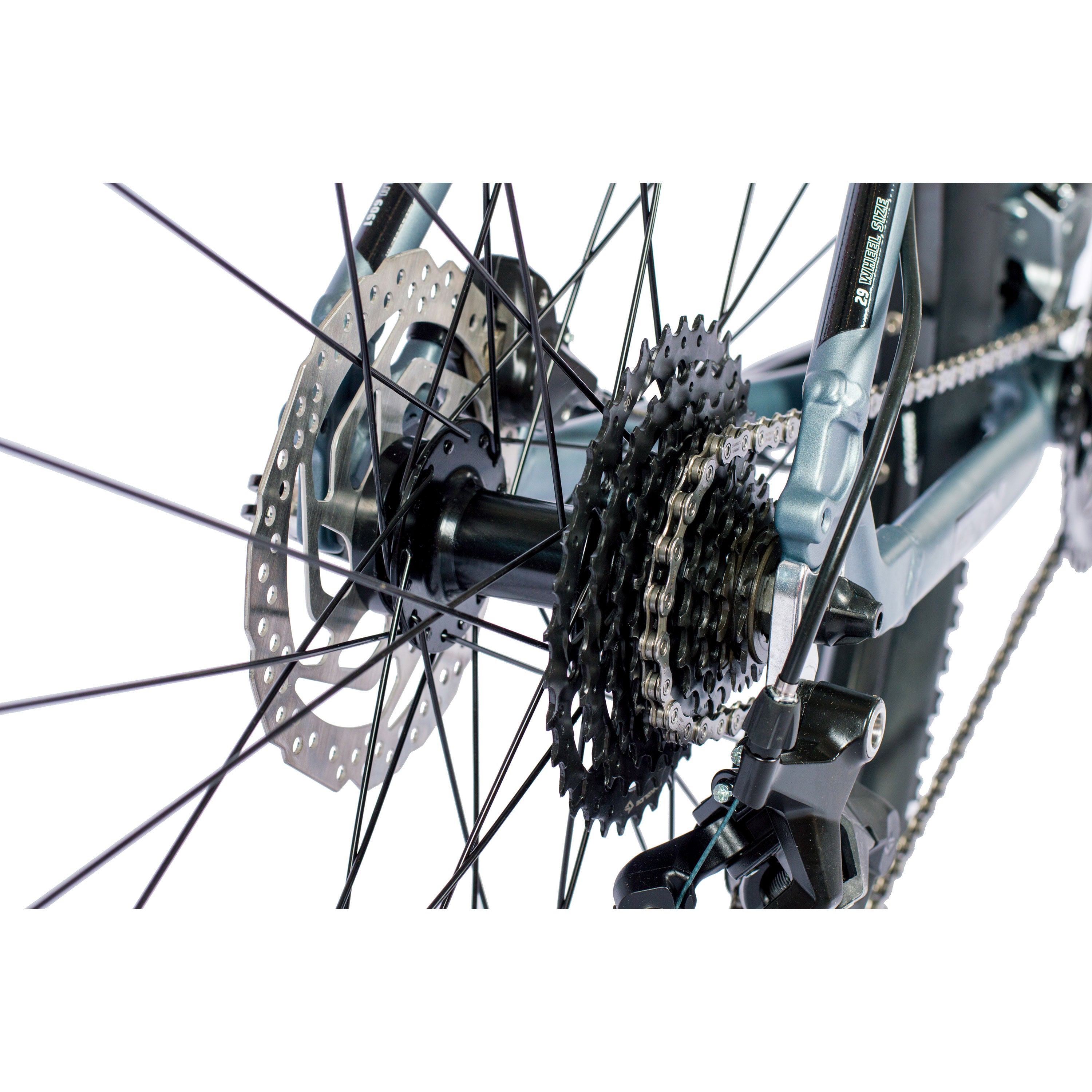 29 inch men's mountain bike MB.2935 MTB hardtail bike 2x9 speed Shimano Cues RD-U3020 SGS