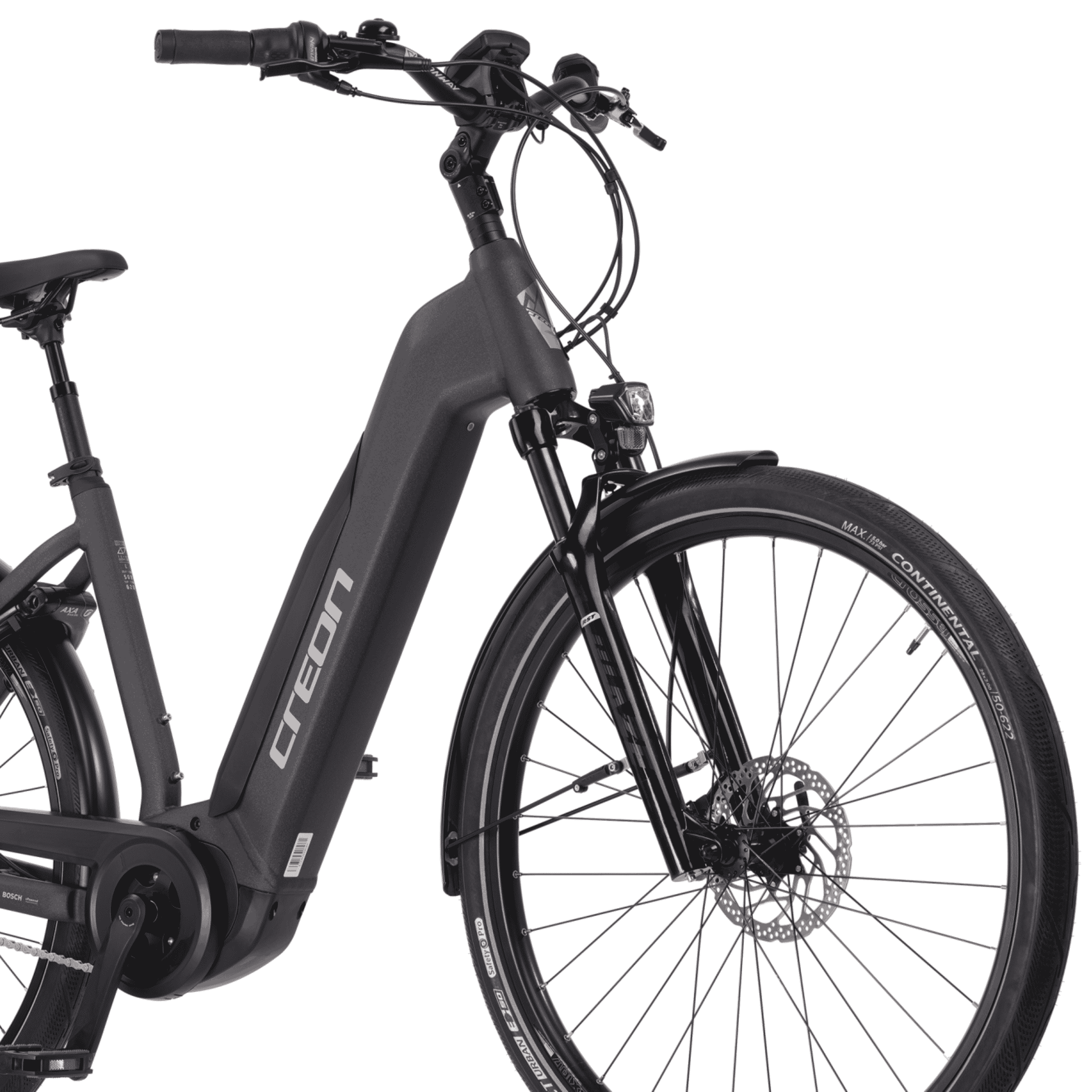 28" WOMEN’S E-BIKE LS CITY BICYCLE MOTIVE TF 1.7 TREKKING BIKE BOSCH ACTIVE PLUS LINE 400 WH 7-SPEED SHIMANO NEXUS