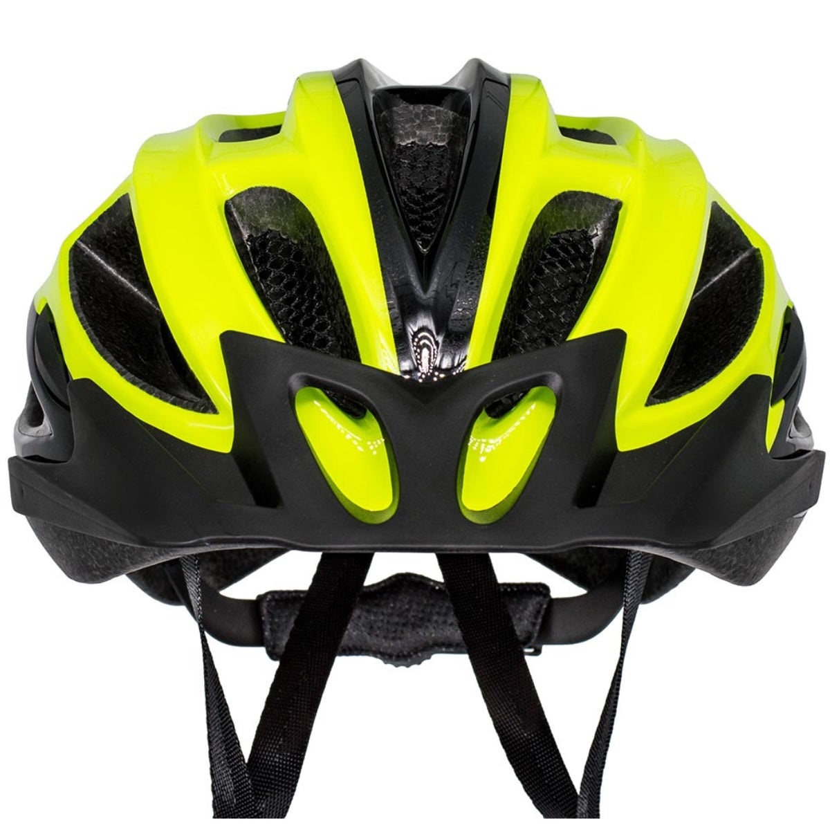Fietshelmmeester RD-10 zwarte neon-mannen en vrouwen