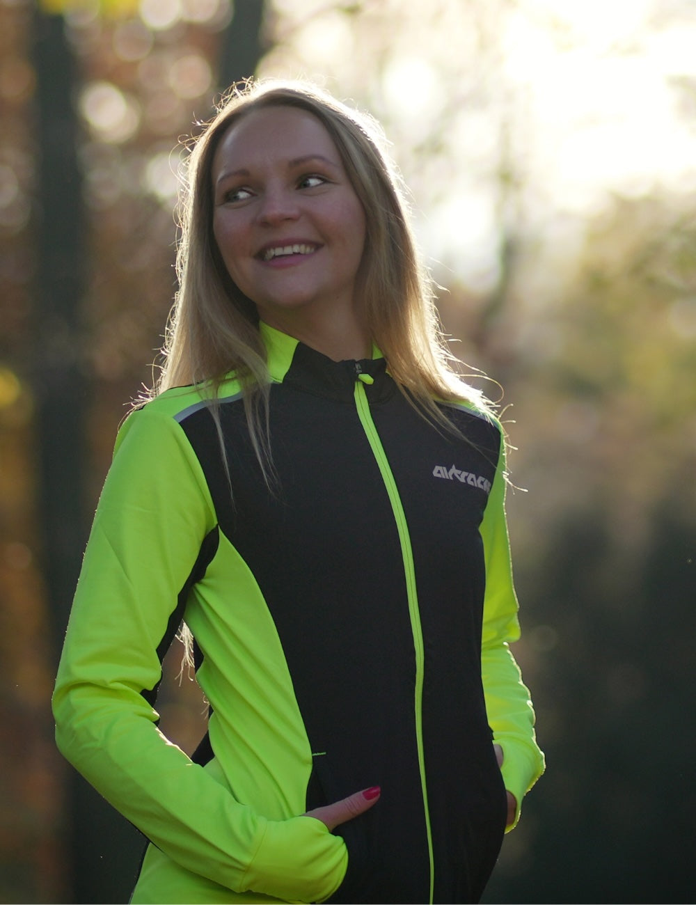 Set de carrera femenina Thermo por línea + Thermo Running Terry por línea