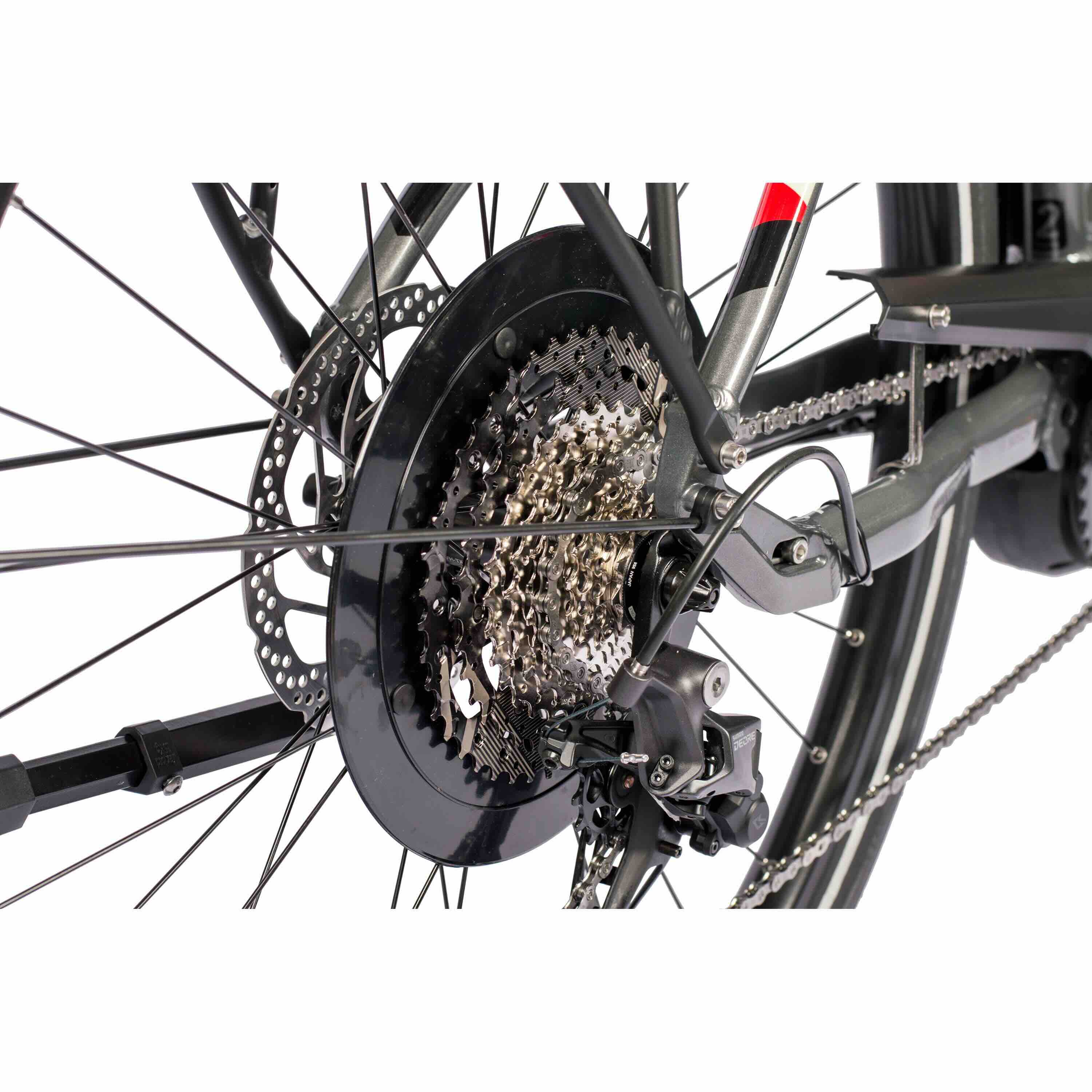 28" Herren E-Bike Trekking Fahrrad V-Tron BOSCH ACTIVE PLUS LINE 500Wh 10s SHIMANO DEORE