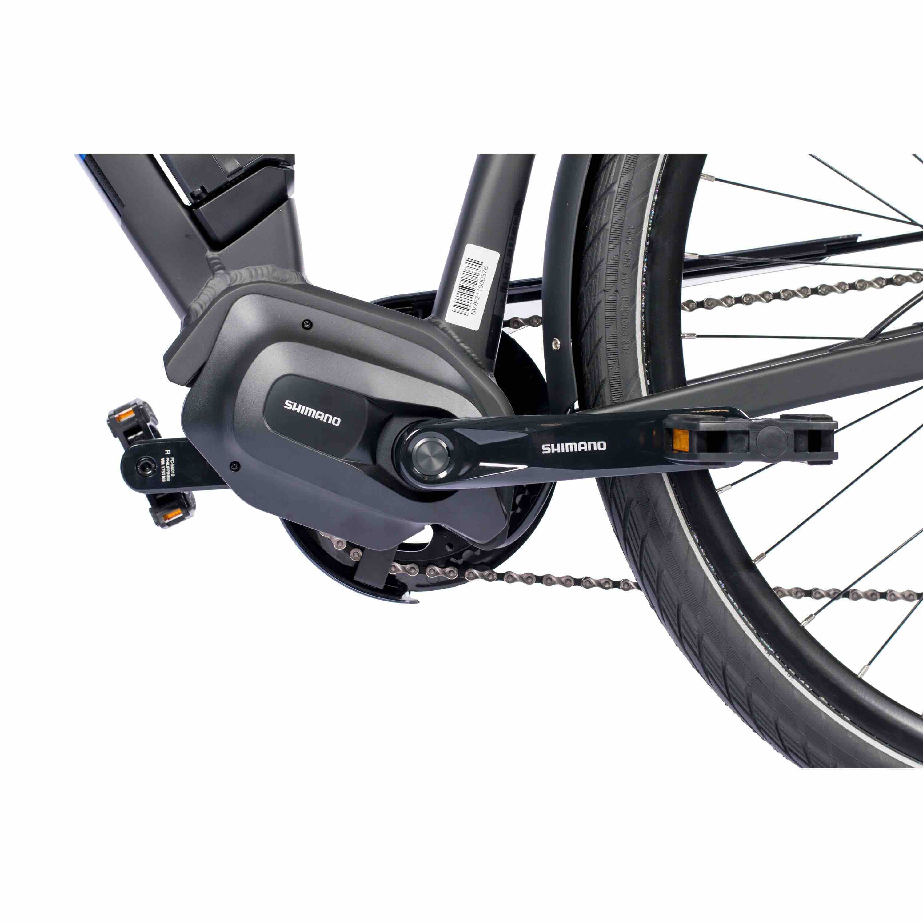 28" E-bike Trekkingfiets voor heren V-TRON SHIMANO STEPS E-5000 418 Wh 9 x VERSNELLING SHIMANO RD-T3000