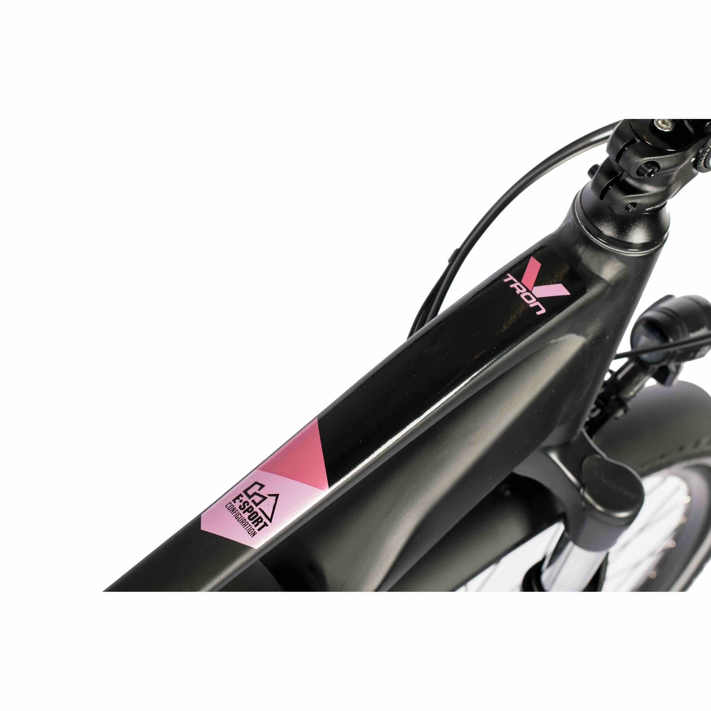 28" E-bike voor dames Trekkingfiets V-TRON SHIMANO STEPS E-5000 418 Wh 9 x VERSNELLING SHIMANO RD-T3000