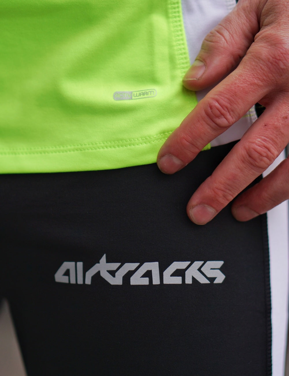 Uomini inverno thermo set + thermo che corre stretto