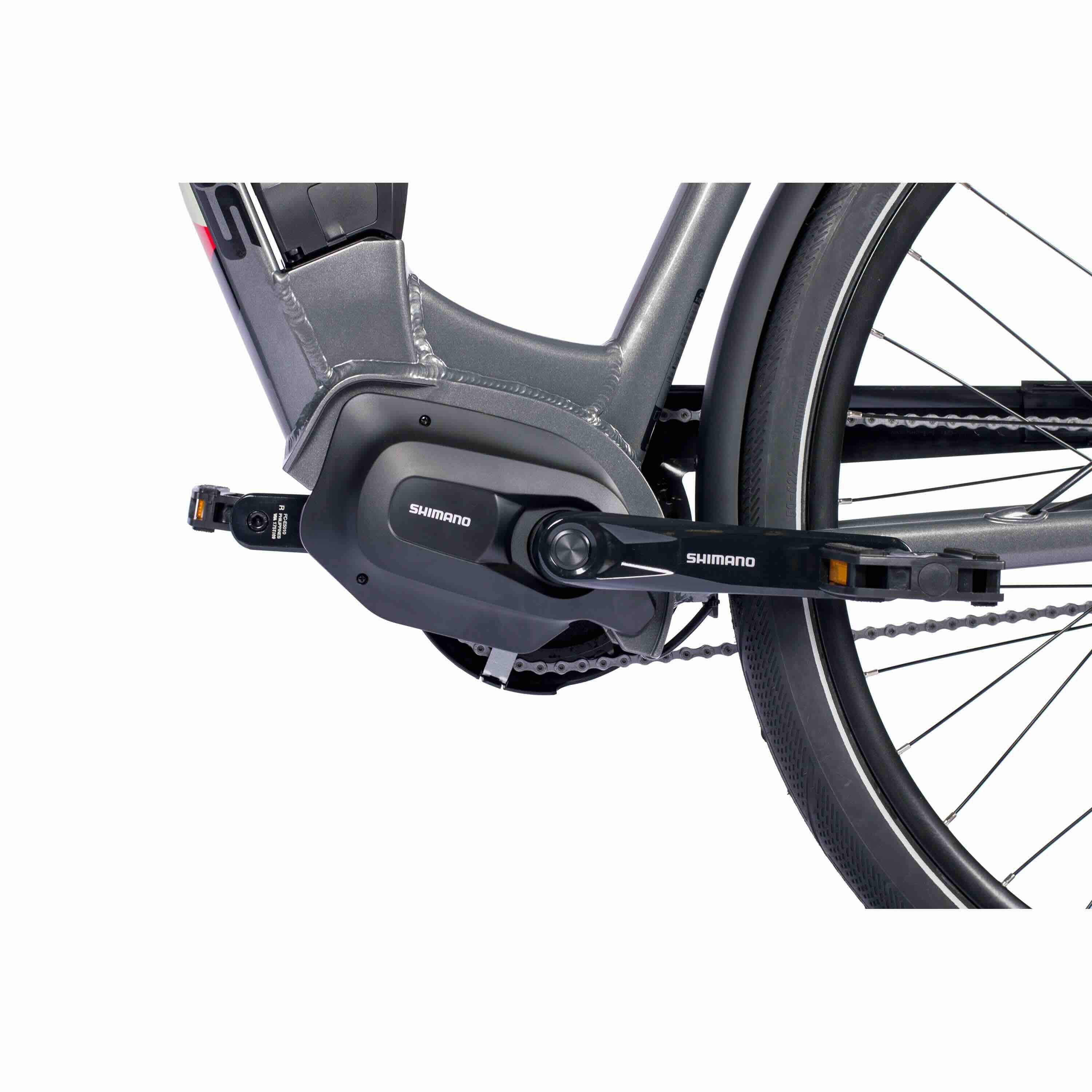 28 inch e-Bike City Bicycle LS Wave X-Tron SR2 Shimano Stappen E-5000 418WH 5 Gear Shimano Nexus Inter