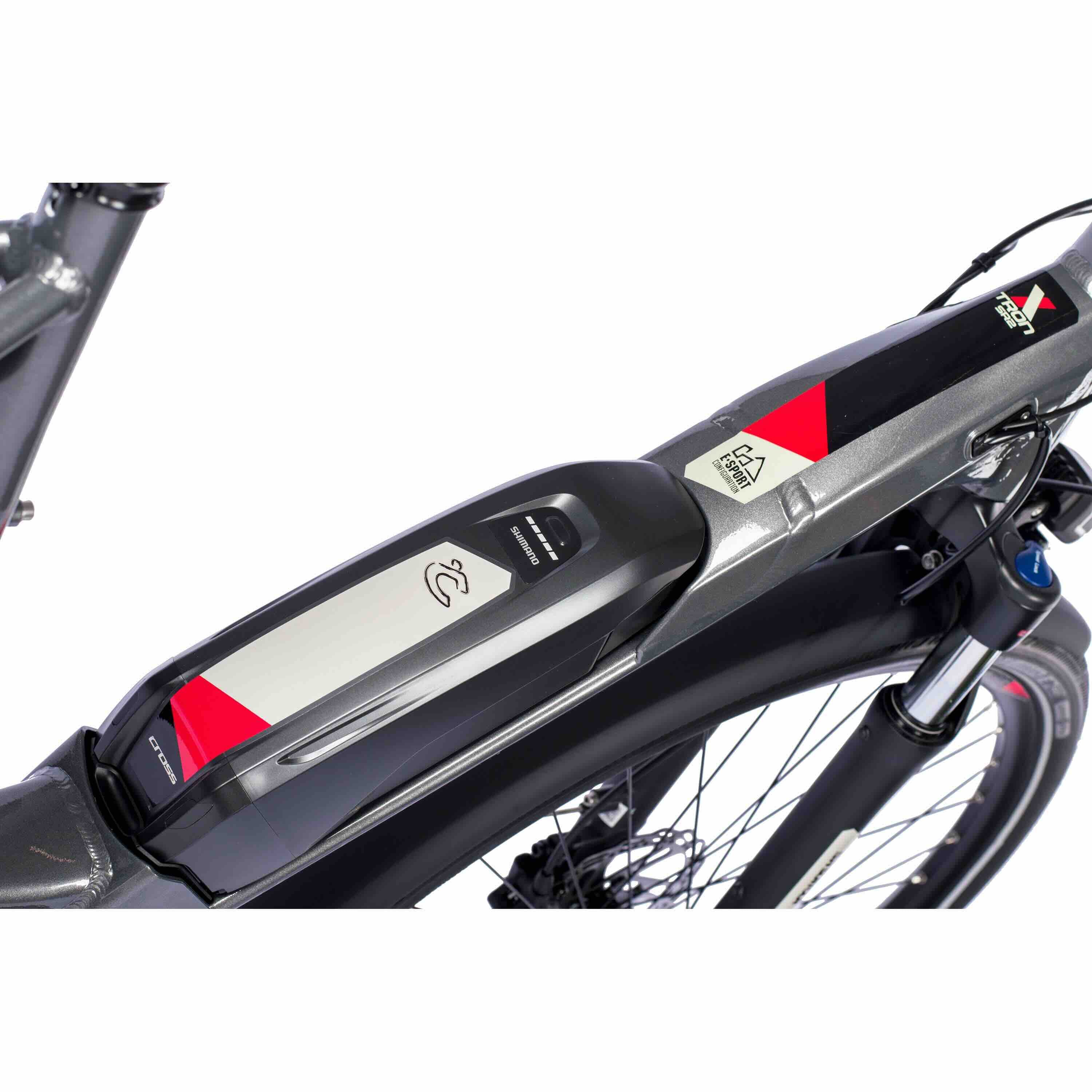 28 inch e-Bike City Bicycle LS Wave X-Tron SR2 Shimano Stappen E-5000 418WH 5 Gear Shimano Nexus Inter