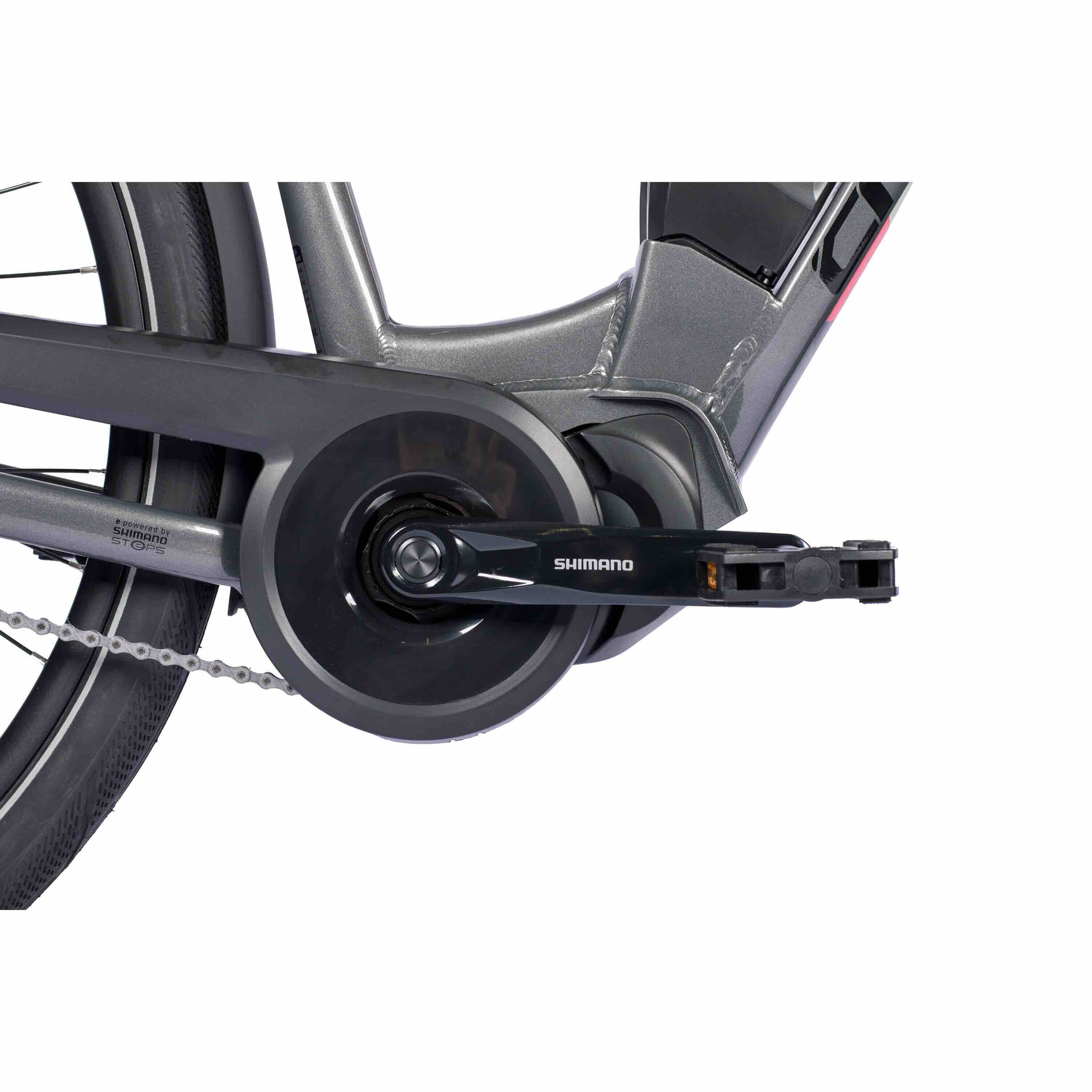 28 pollici di biciclette e-bike in bicicletta LS Wave X-Tron SR2 Shimano Passi E-5000 418Wh 5 Gear Shimano Nexus Inter