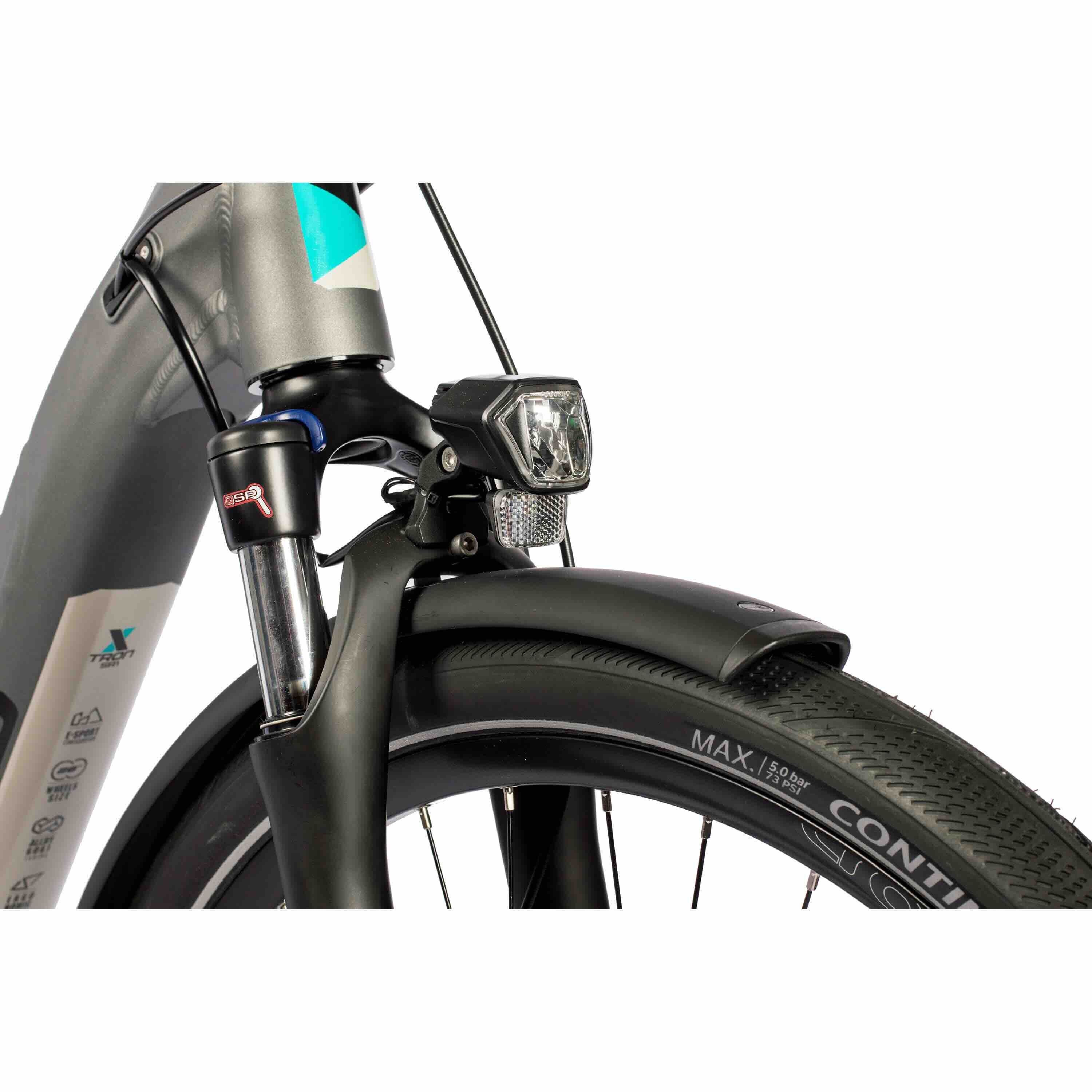 28" Bicicletta da trekking elettrica LS WAVE X-Tron SR1 SHIMANO STEPS E-6100 504 Wh 9 VELOCITÀ SHIMANO ALIVIO