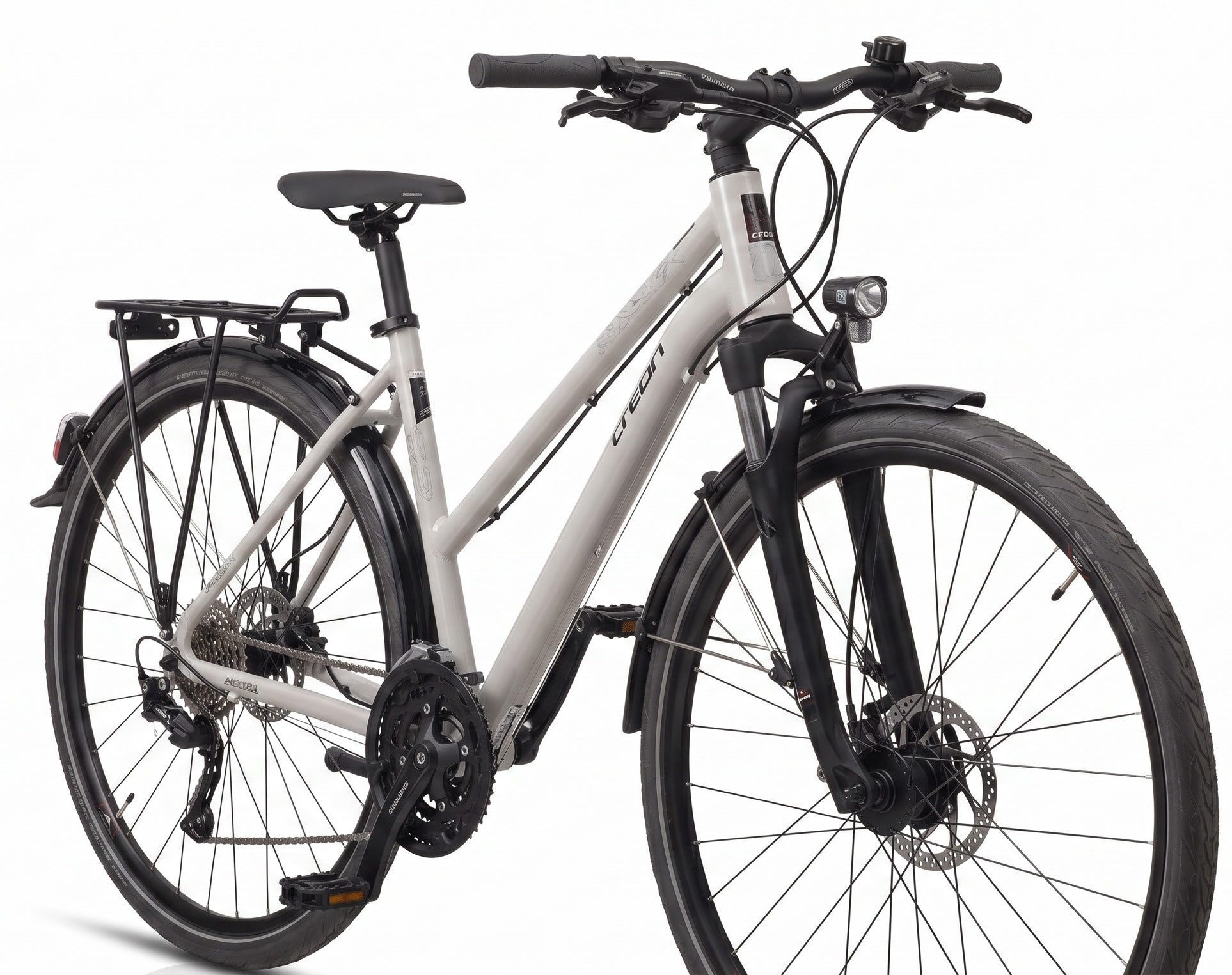 28" Bicicletta trekking donna AREA DB 24 x velocità Shimano SHIMANO ALIVIO RD-T4000 SGSL