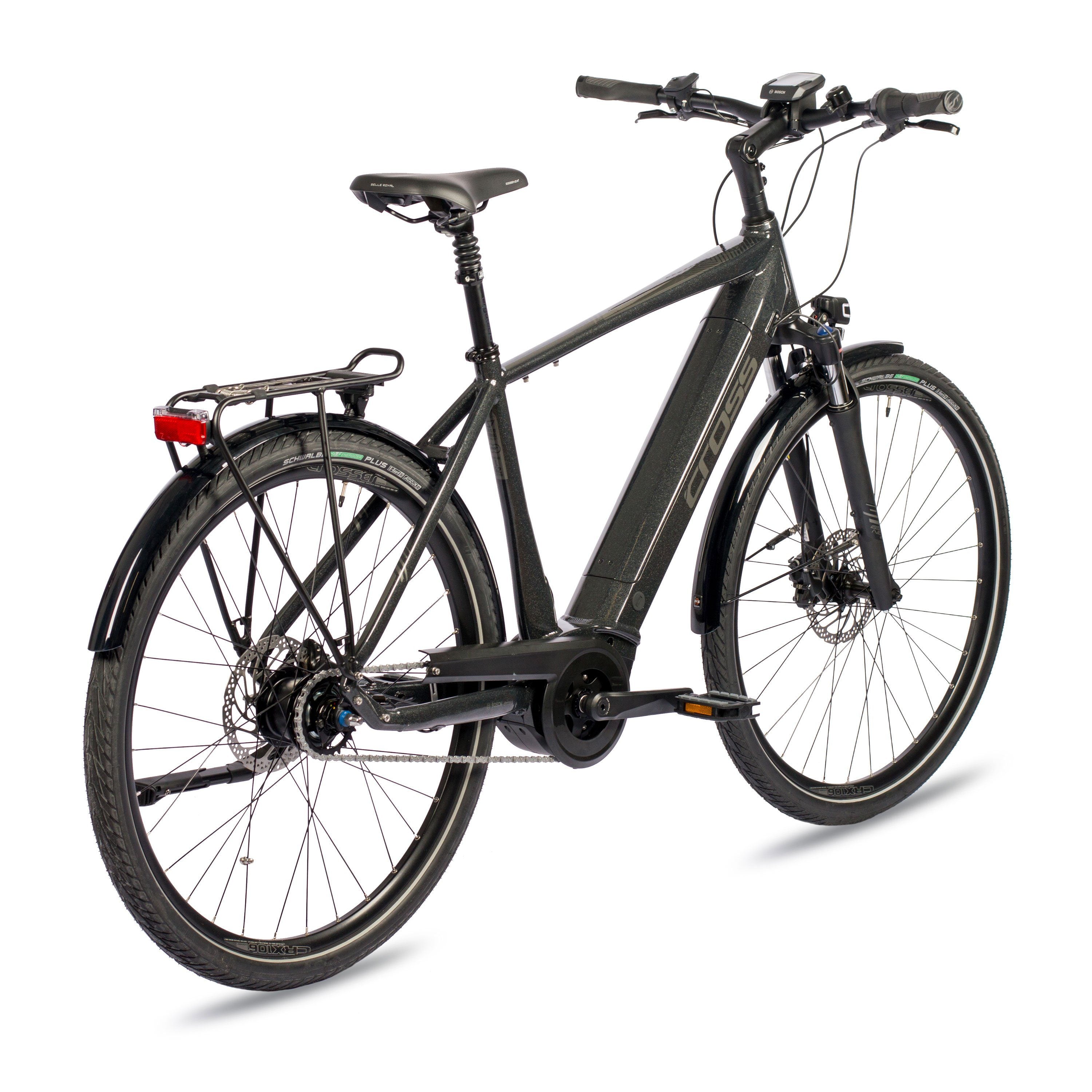 28" HEREN E-BIKE STADSFIEZ NOVA CITY BOSCH PERFORMANCE LINE 625 WH 5 SPEED SHIMANO NEXUS INTER