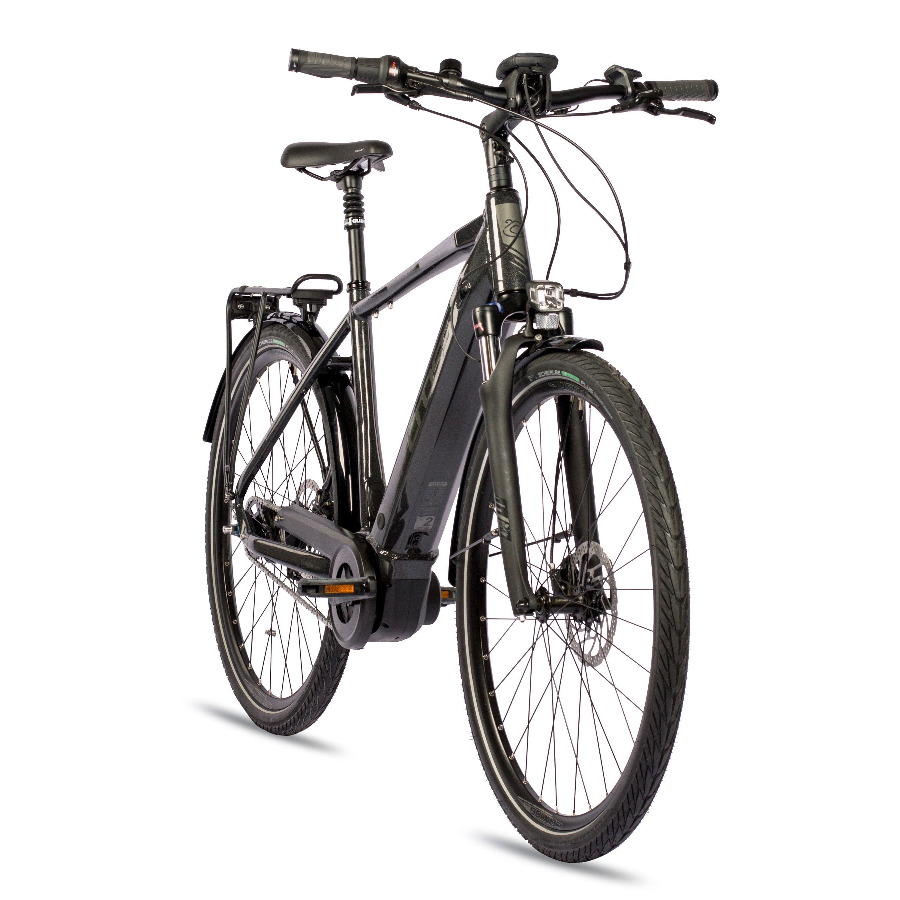 28" HEREN E-BIKE STADSFIEZ NOVA CITY BOSCH PERFORMANCE LINE 625 WH 5 SPEED SHIMANO NEXUS INTER