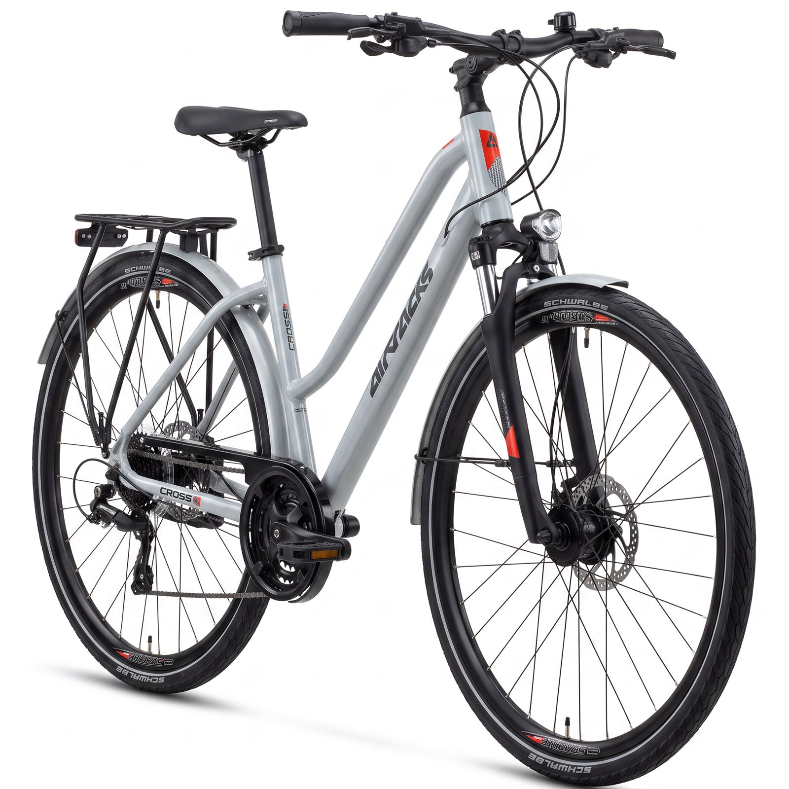 28" Bicicletta trekking donna TR.2845L 24 x velocità Shimano Alivio RD-M3100-SGS
