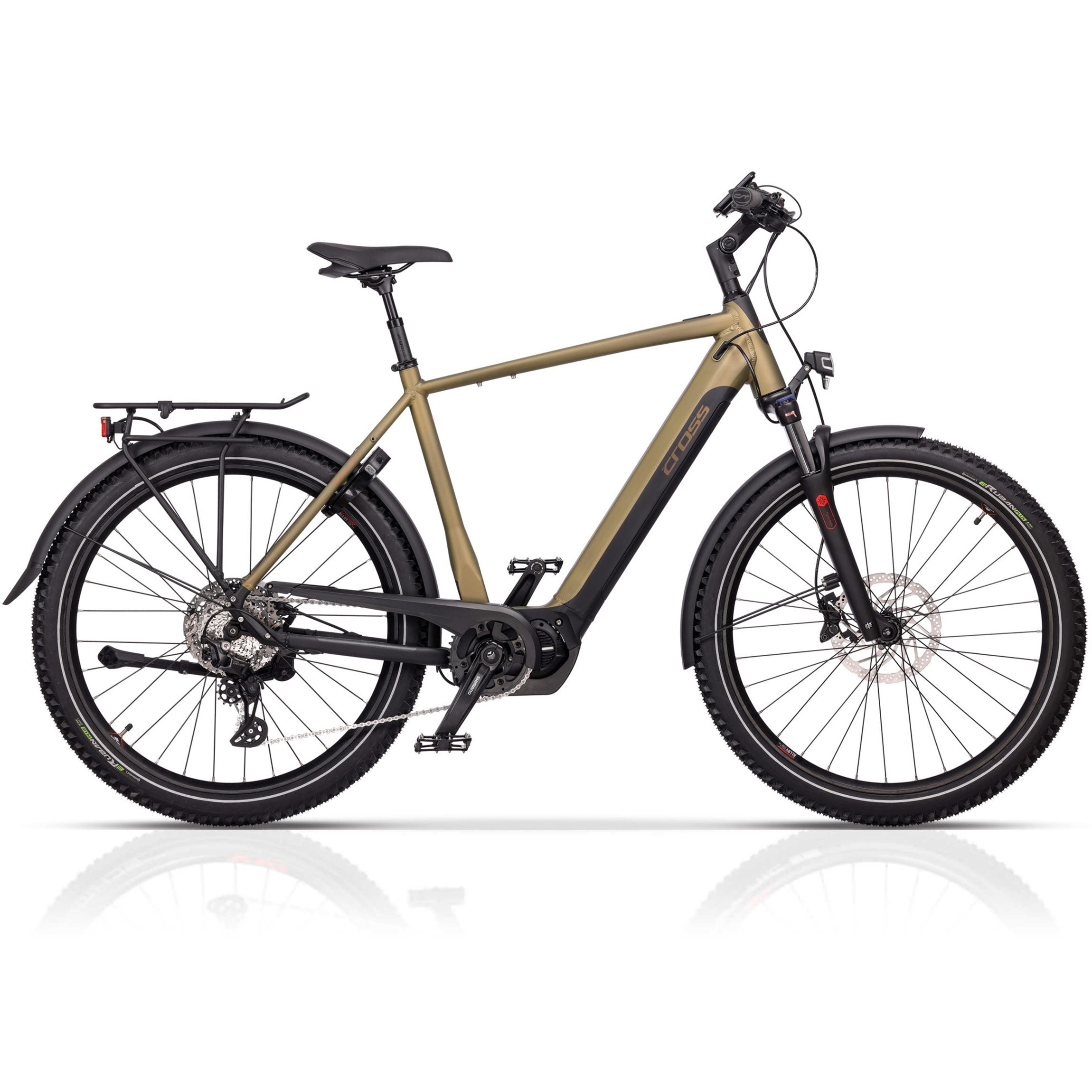 27,5" E-Bike Herren SUV Trekking Fahrrad eAdventure 12.5 City Bike SHIMANO STEPS E 7000 630 Wh 10 x Gang SHIMANO DEORE RD-M5130 SGS