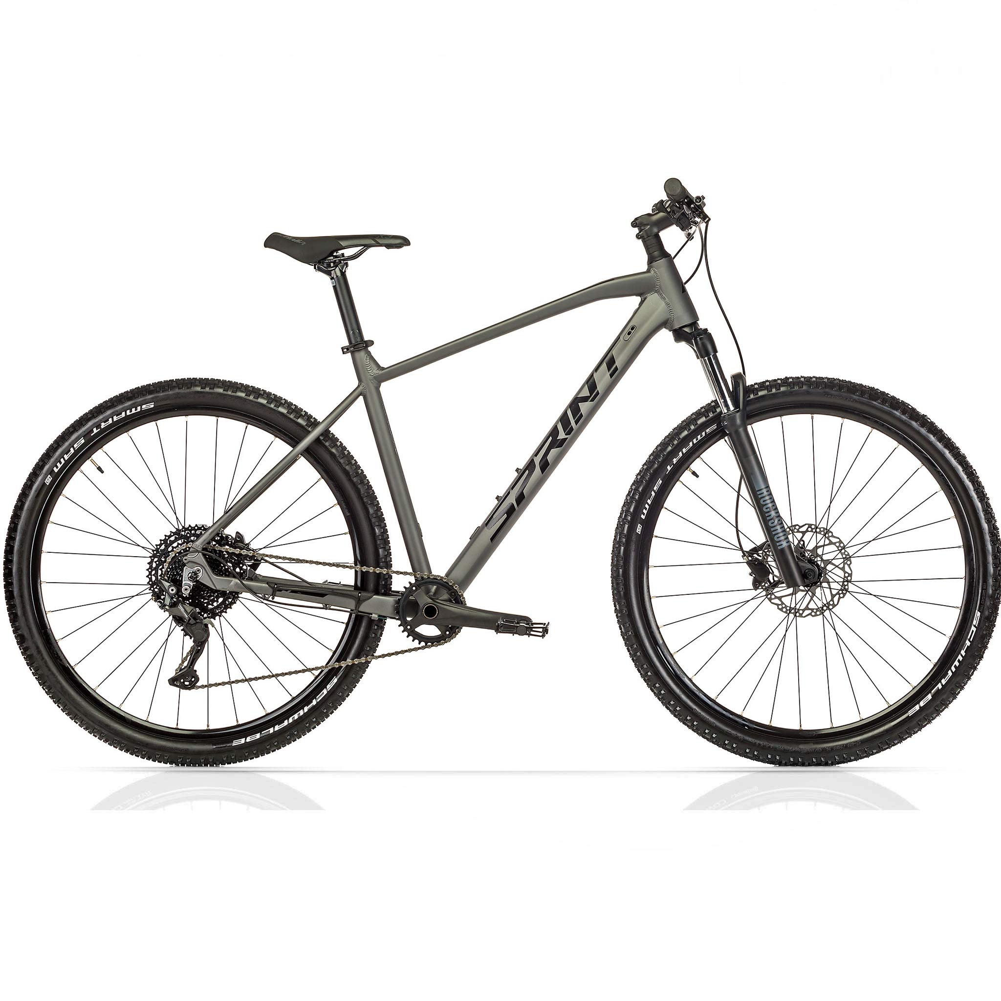 29" Men's MTB Mountain Bike APOLON PRO 1 x 10 Speed Shimano Deore RD-M5120 SGS Gray