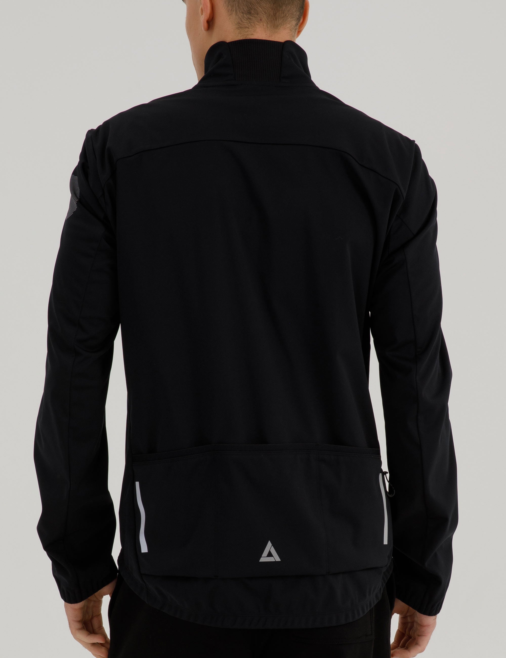 Chaqueta de invierno para hombre Softshell Thermoradjacke Línea Advance Negro