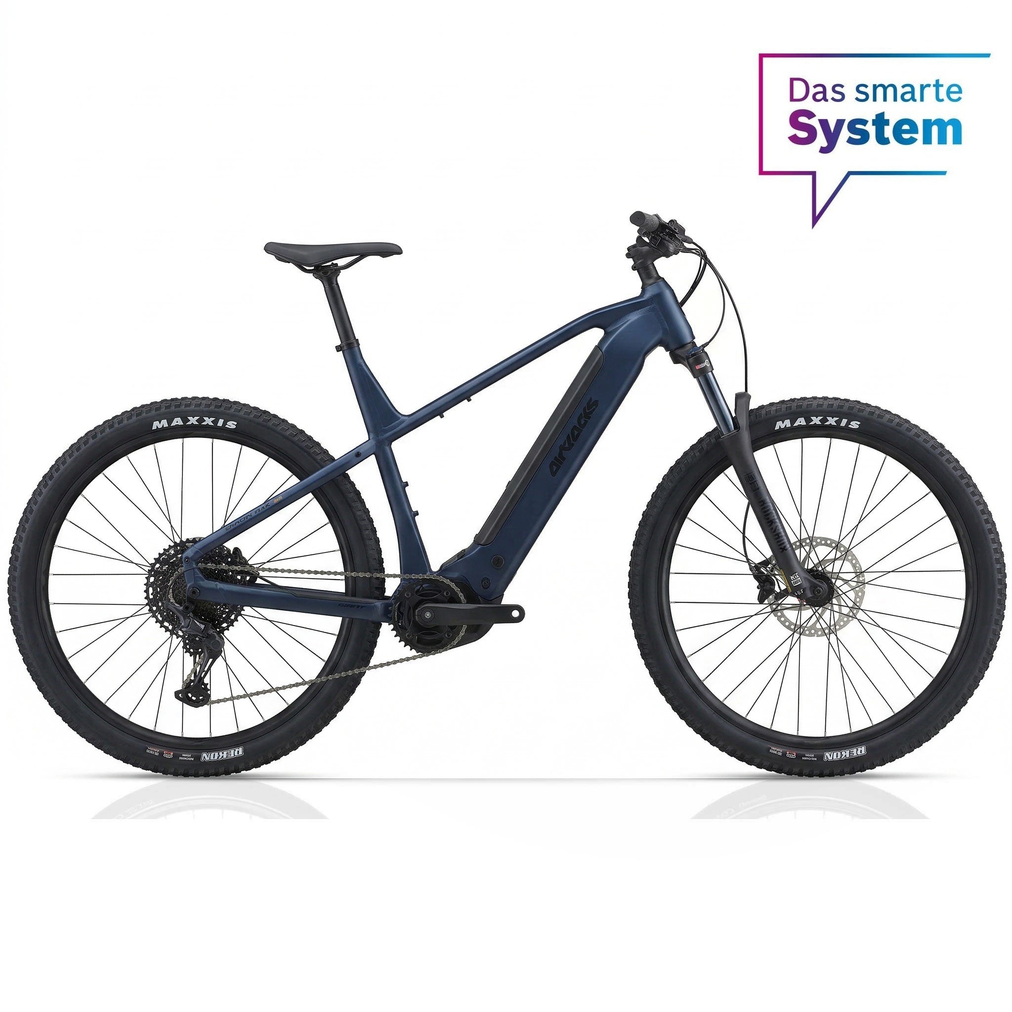 29" Herren E-MTB STREAMER CX11 BOSCH PERFORMANCE LINE CX (GEN 5) Smart System POWERTUBE 600Wh 11 x GANG SHIMANO XT RD-M8310 Blau