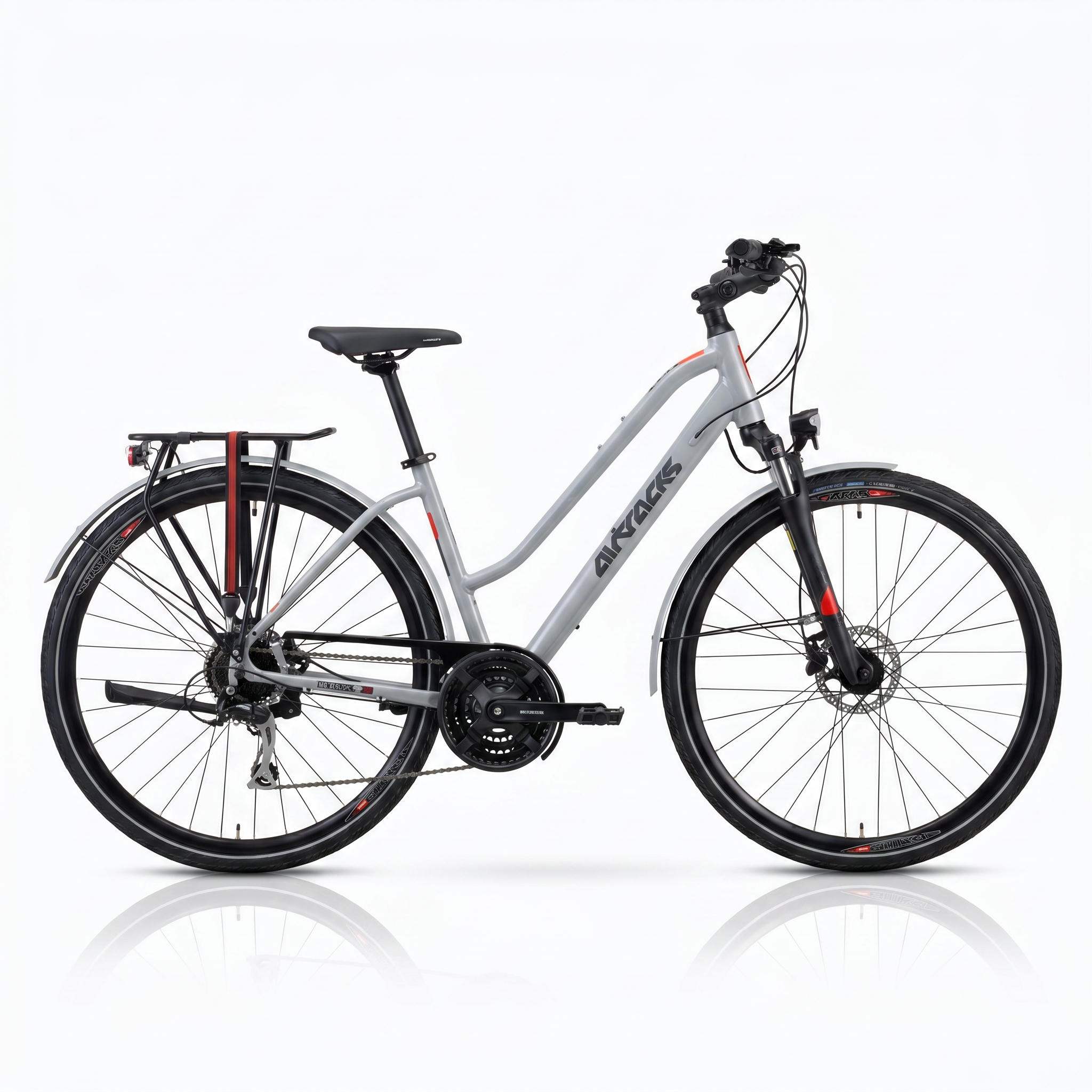 28" Bicicletta trekking donna TR.2845L 24 x velocità Shimano Alivio RD-M3100-SGS