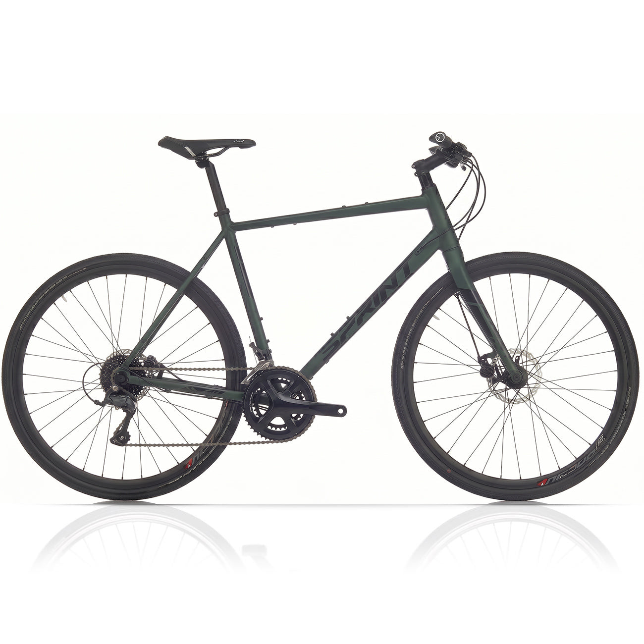 28" Men's Gravel Bike WHISPER URBAN PLUS Flatbar Bicycle 2 x 9 Speed Shimano SORA RD-R3000 Beige