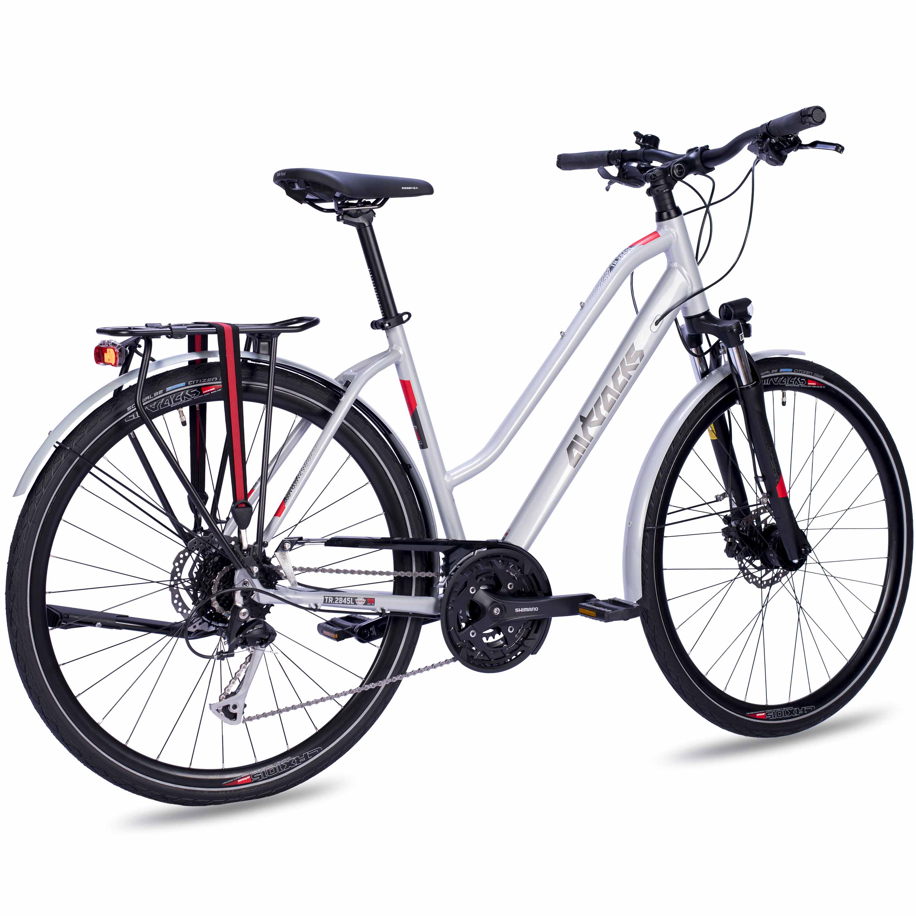 28" Bicicletta trekking donna TR.2845L 24 x velocità Shimano Alivio RD-M3100-SGS